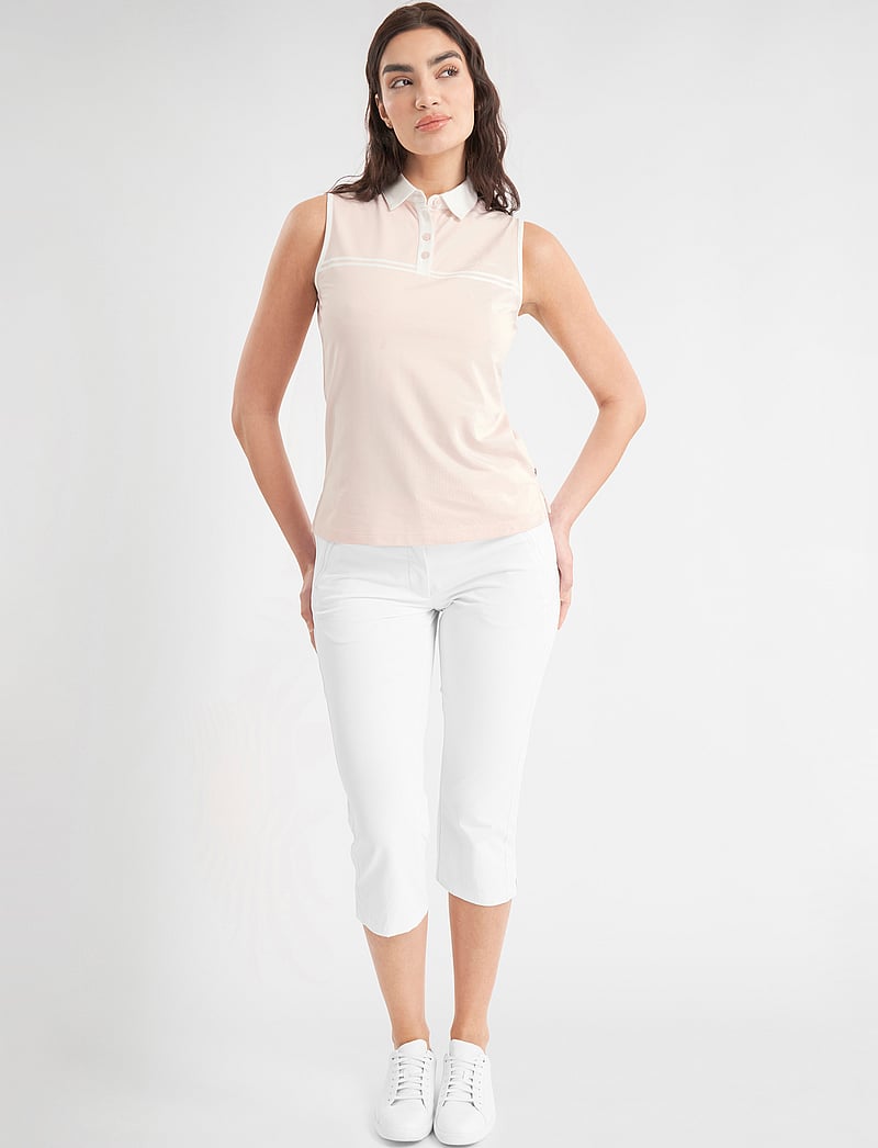 Calvin Klein Golf - BELLEVUE S/LESS POLO - tank tops - shell pink - 3
