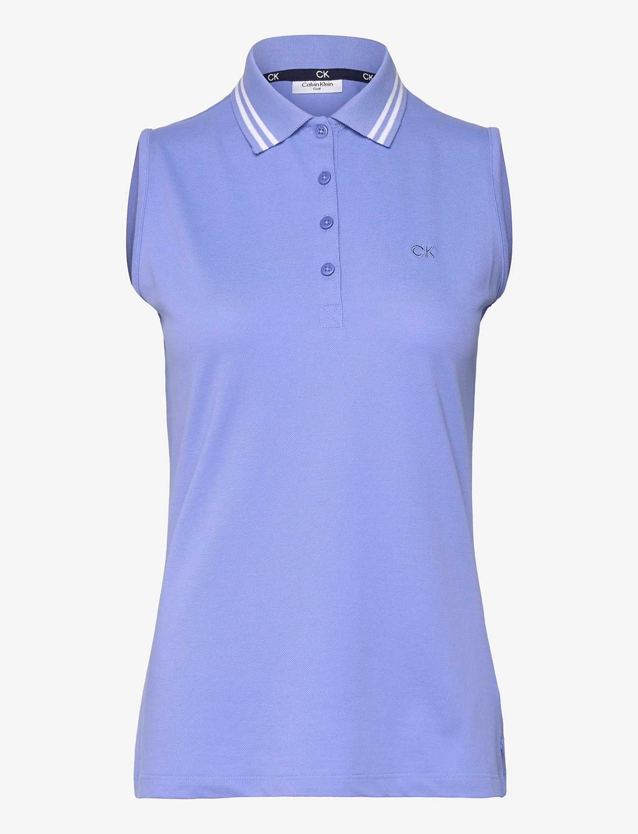 Calvin Klein Golf - BRIGHTMEADOW S/LESS POLO - toppe & t-shirts - cornflower blue - 1