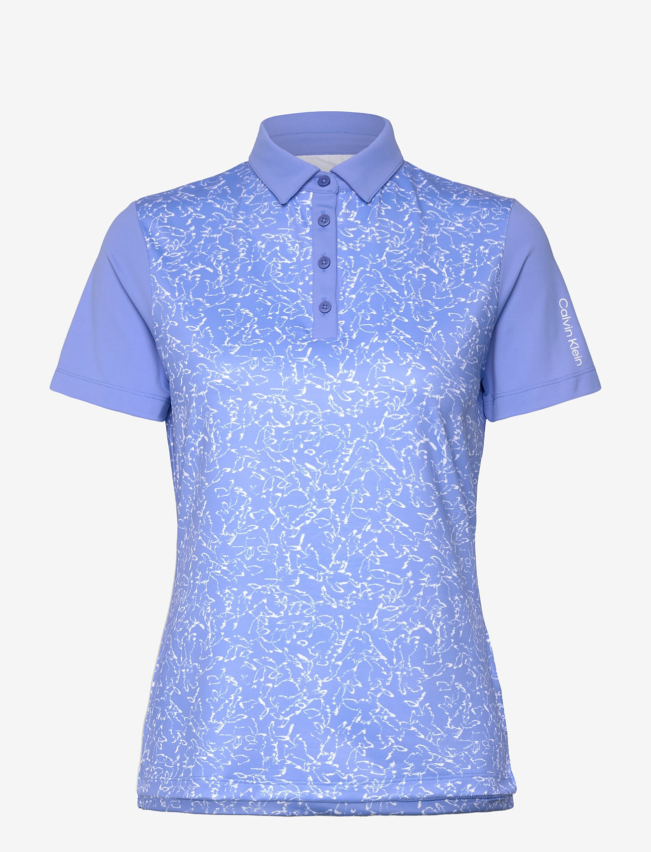 Calvin Klein Golf - HARMONY PRINTED S/S SHIRT - oberteile & t-shirts - cornflower blue - 1