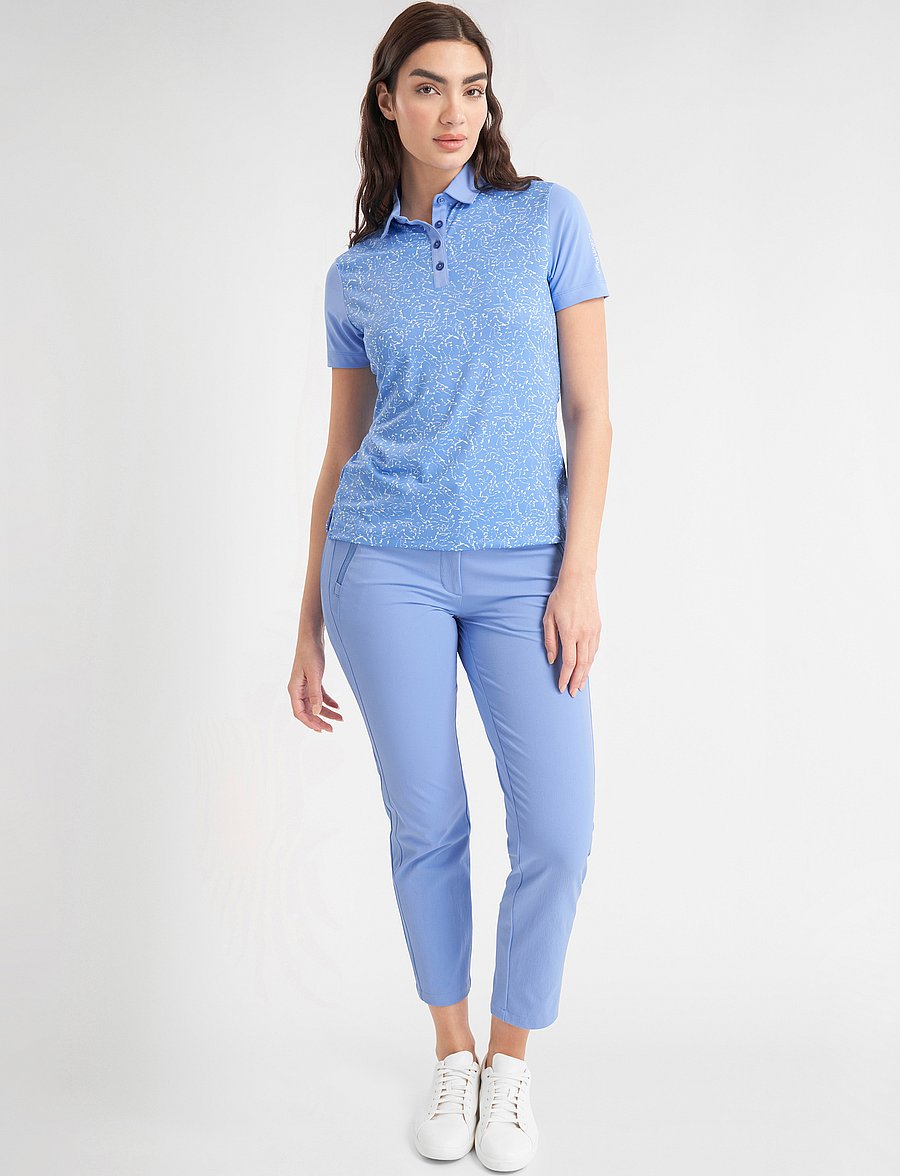 Calvin Klein Golf - HARMONY PRINTED S/S SHIRT - tops & t-shirts - cornflower blue - 3