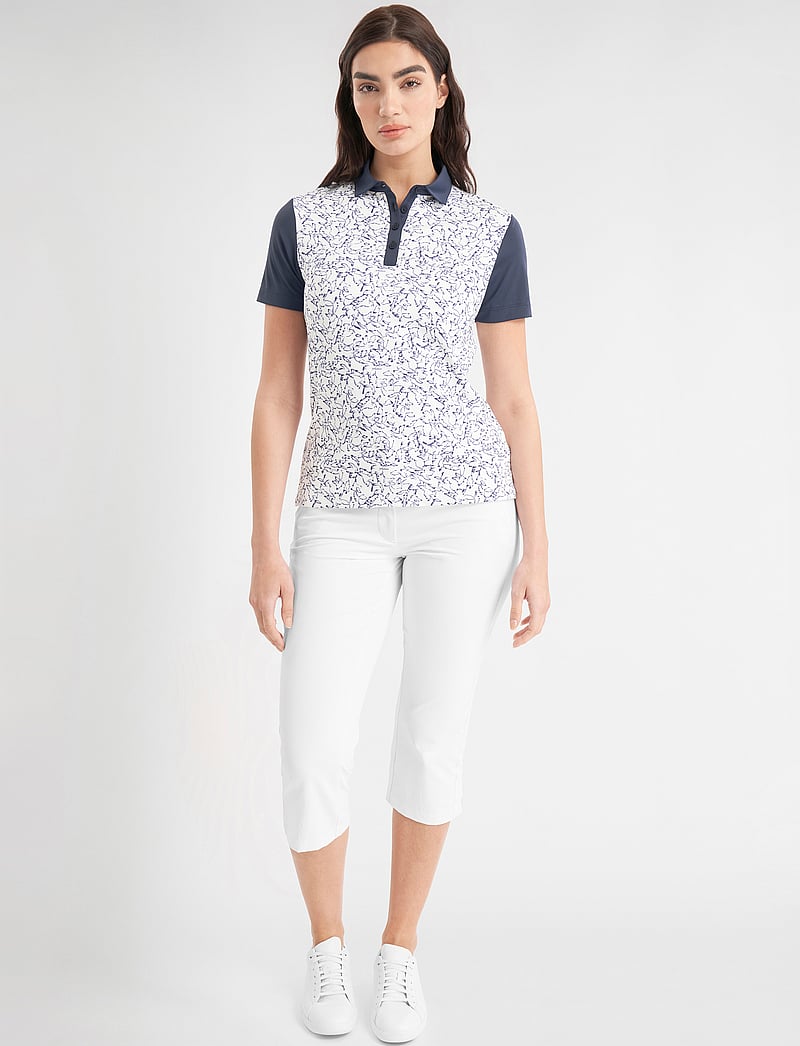 Calvin Klein Golf - HARMONY PRINTED S/S SHIRT - toppar & t-shirts - white - 3
