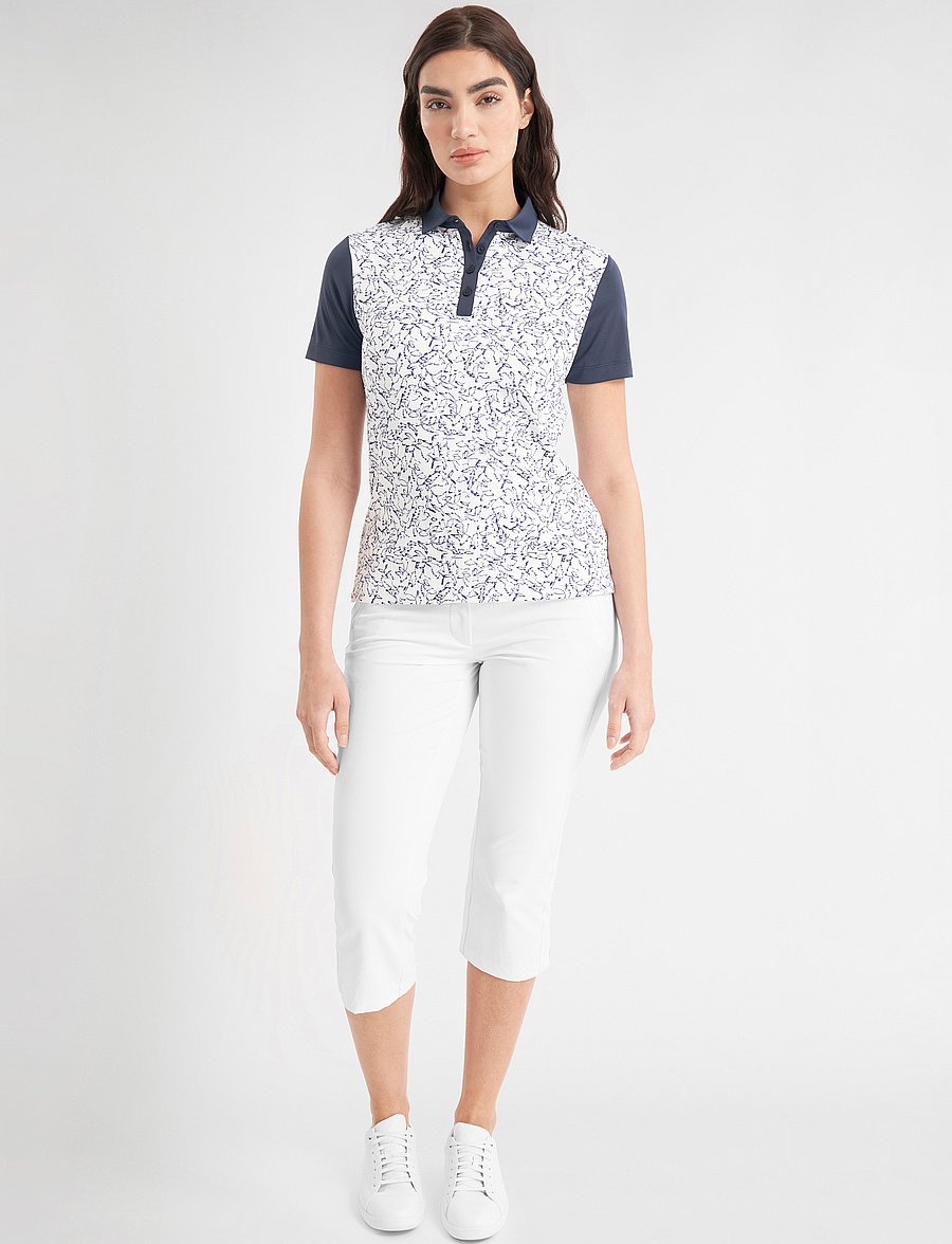 Calvin Klein Golf - HARMONY PRINTED S/S SHIRT - oberteile & t-shirts - white - 3