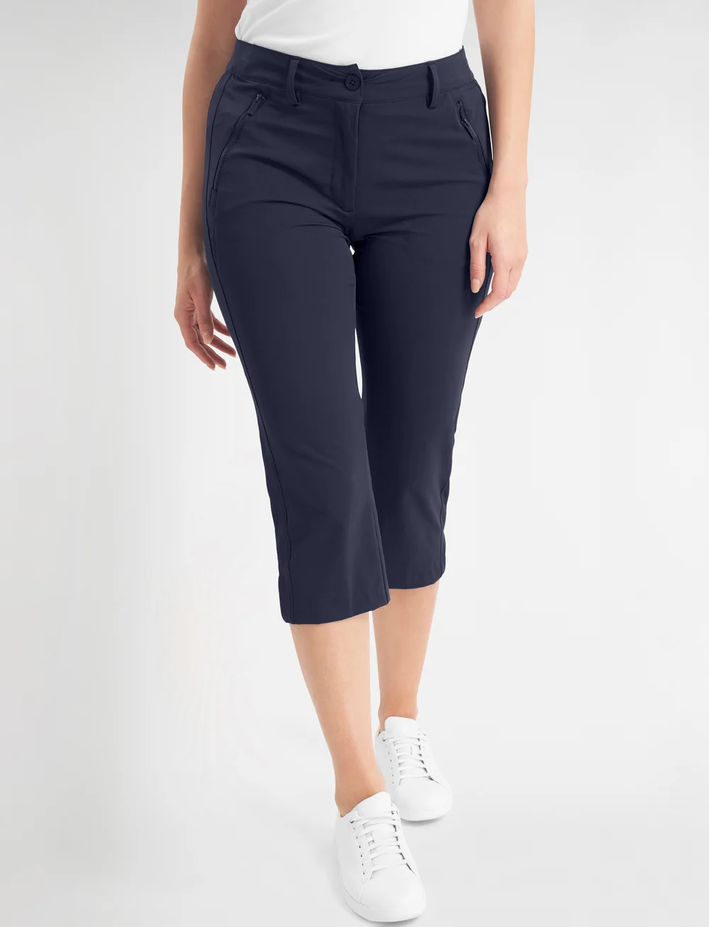 Calvin Klein Golf - ISABEL CAPRI TROUSER - golfhosen - navy - 0