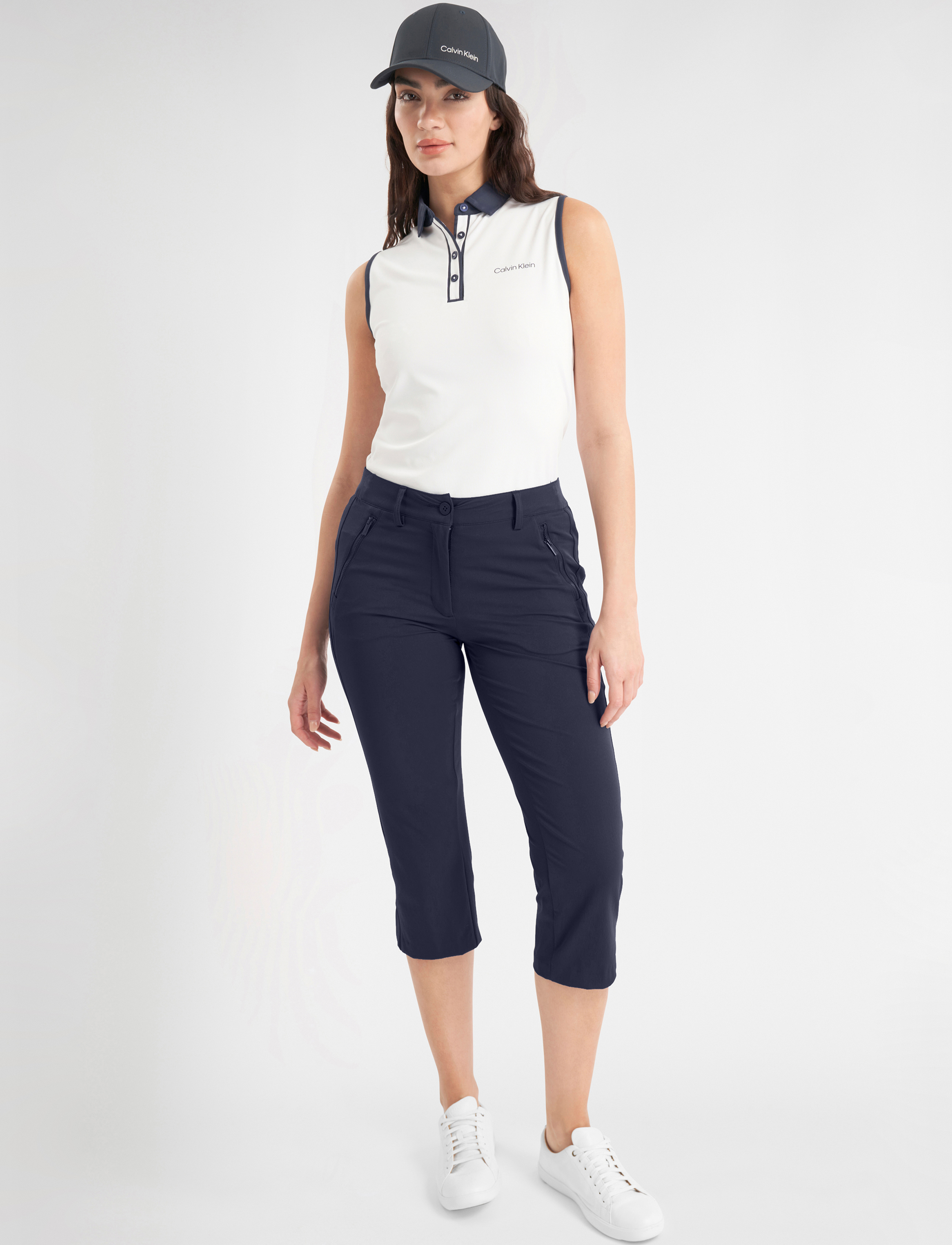 Calvin Klein Golf - ISABEL CAPRI TROUSER - spordipüksid - navy - 3