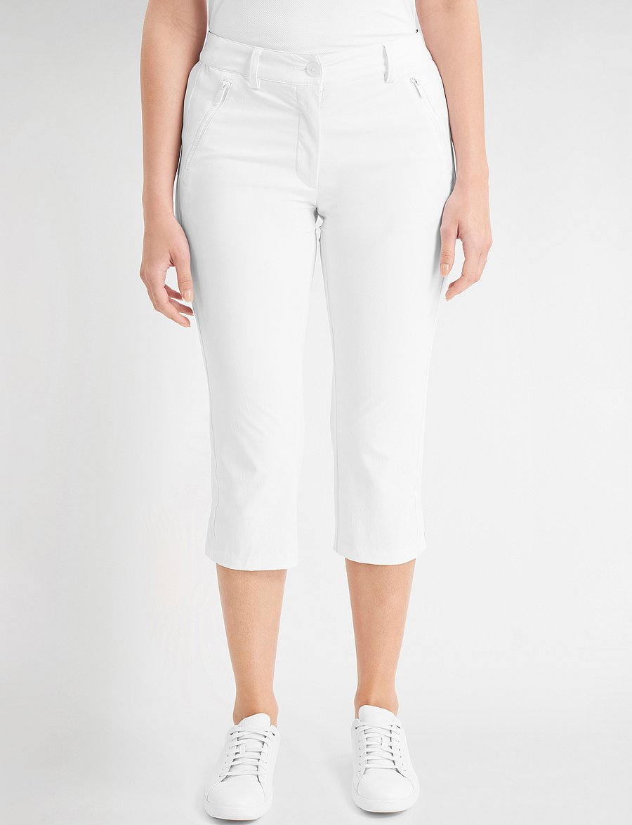 Calvin Klein Golf - ISABEL CAPRI TROUSER - golfipüksid - white - 0