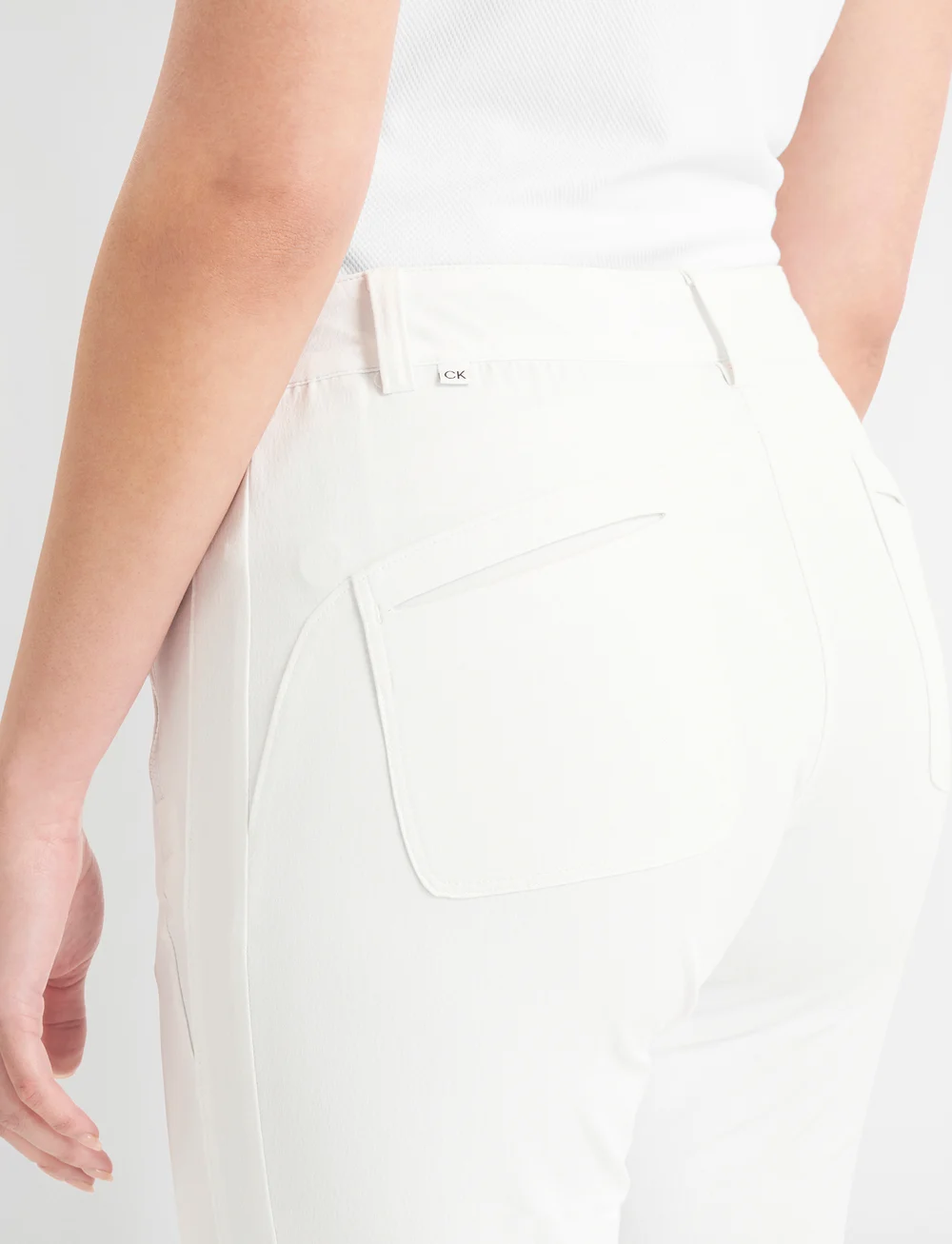 Calvin Klein Golf - ISABEL CAPRI TROUSER - golfhosen - white - 4
