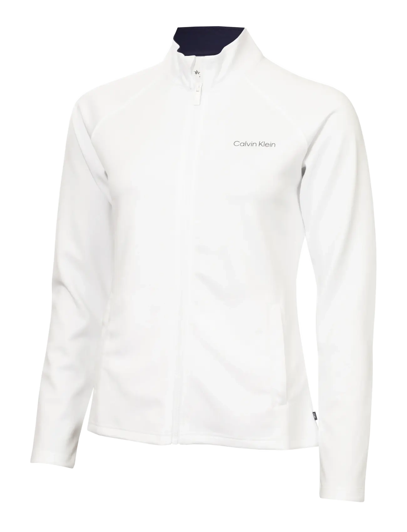 Calvin Klein Golf BLANCO FULL ZIP TOP - Jassen - WHITE / white