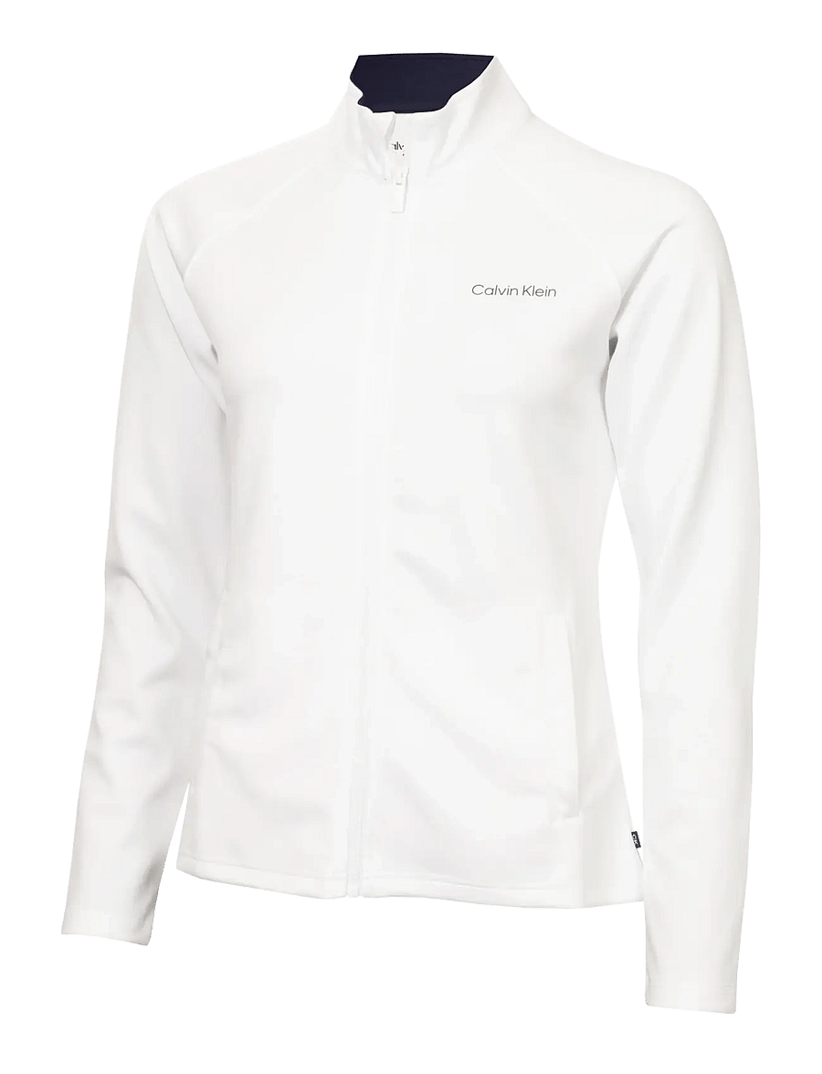 Calvin Klein Golf - BLANCO FULL ZIP TOP - golf jassen - white - 1