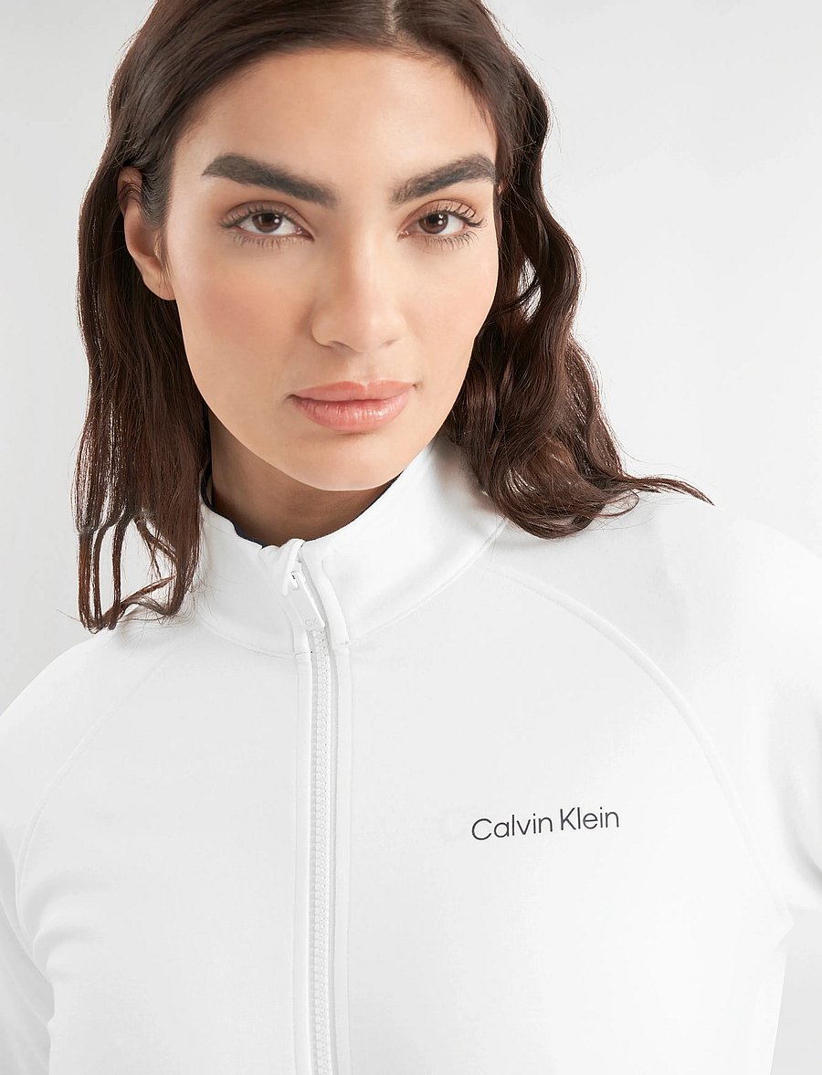 Calvin Klein Golf - BLANCO FULL ZIP TOP - golf jassen - white - 4