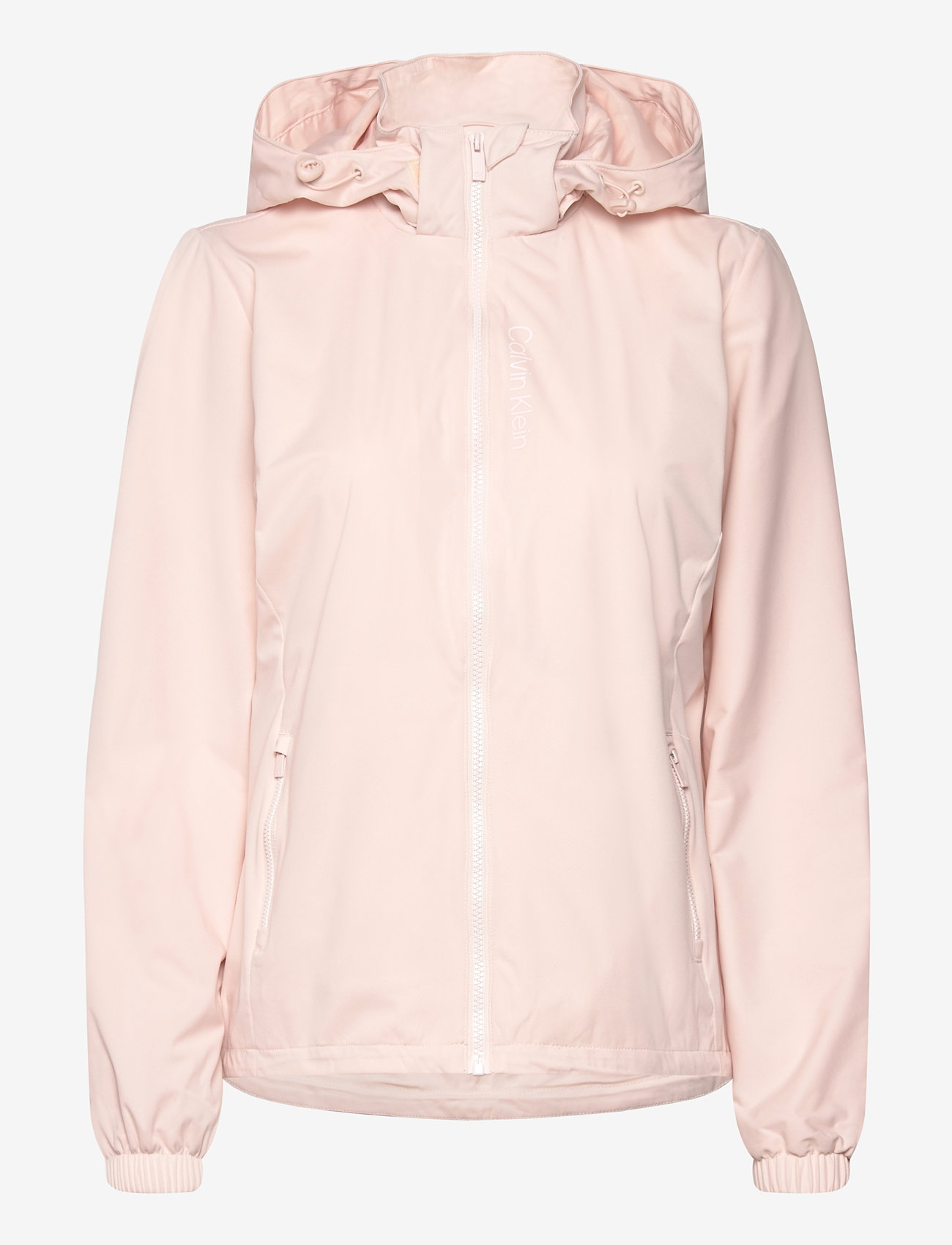 Calvin Klein Golf - OSO HOODED WINDBREAKER - golf-jacken - shell pink - 1