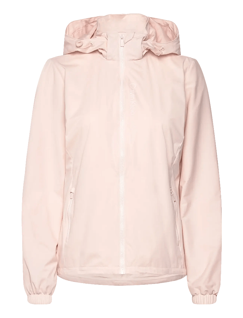 Calvin Klein Golf - OSO HOODED WINDBREAKER - golf-jacken - shell pink - 1