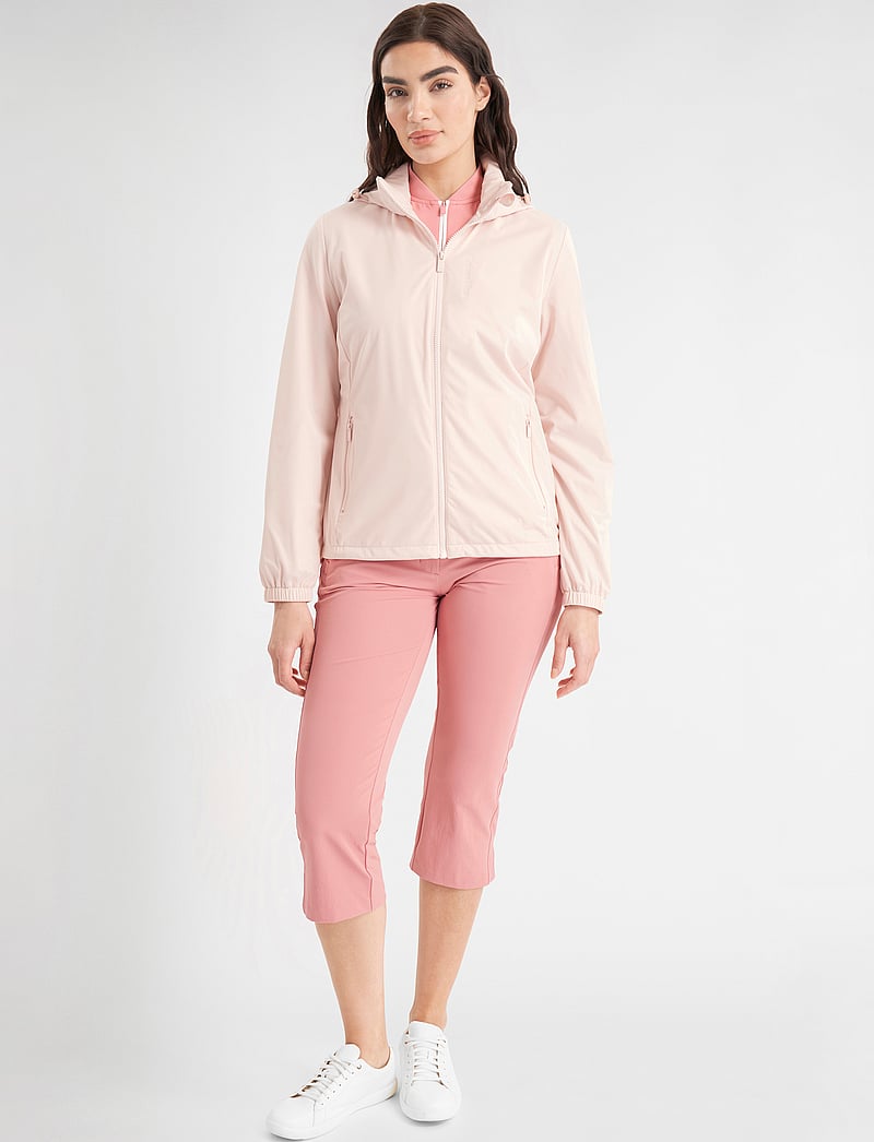 Calvin Klein Golf - OSO HOODED WINDBREAKER - golf-jacken - shell pink - 3