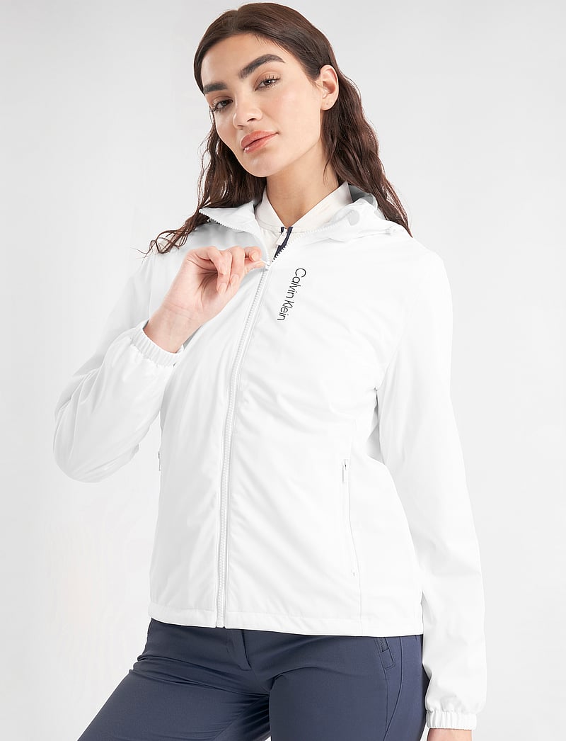 Hooded Windbreaker Ck Windbreaker Jacket Calvin Klein Golf Oso