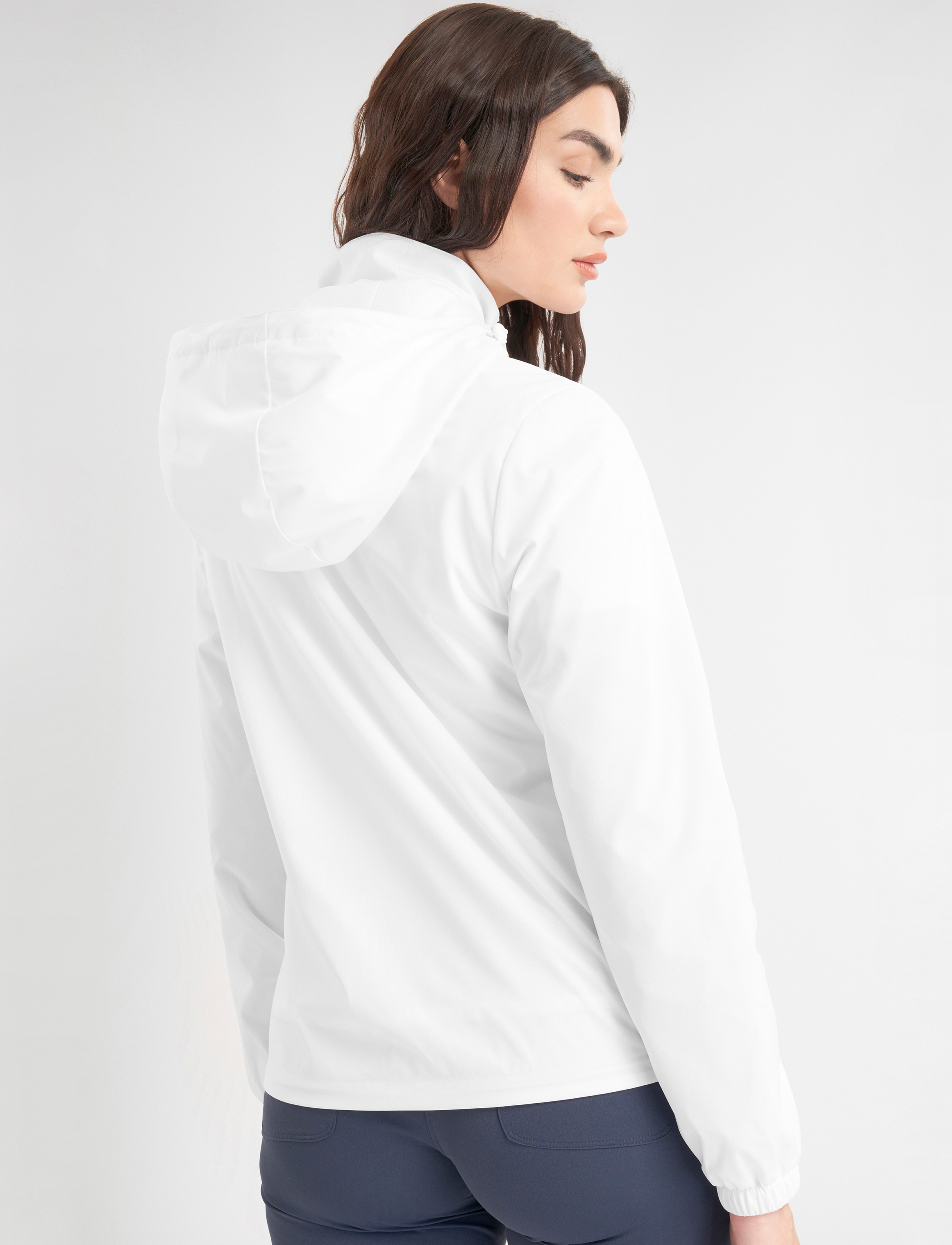 Calvin Klein Golf - OSO HOODED WINDBREAKER - golf jackets - white - 5