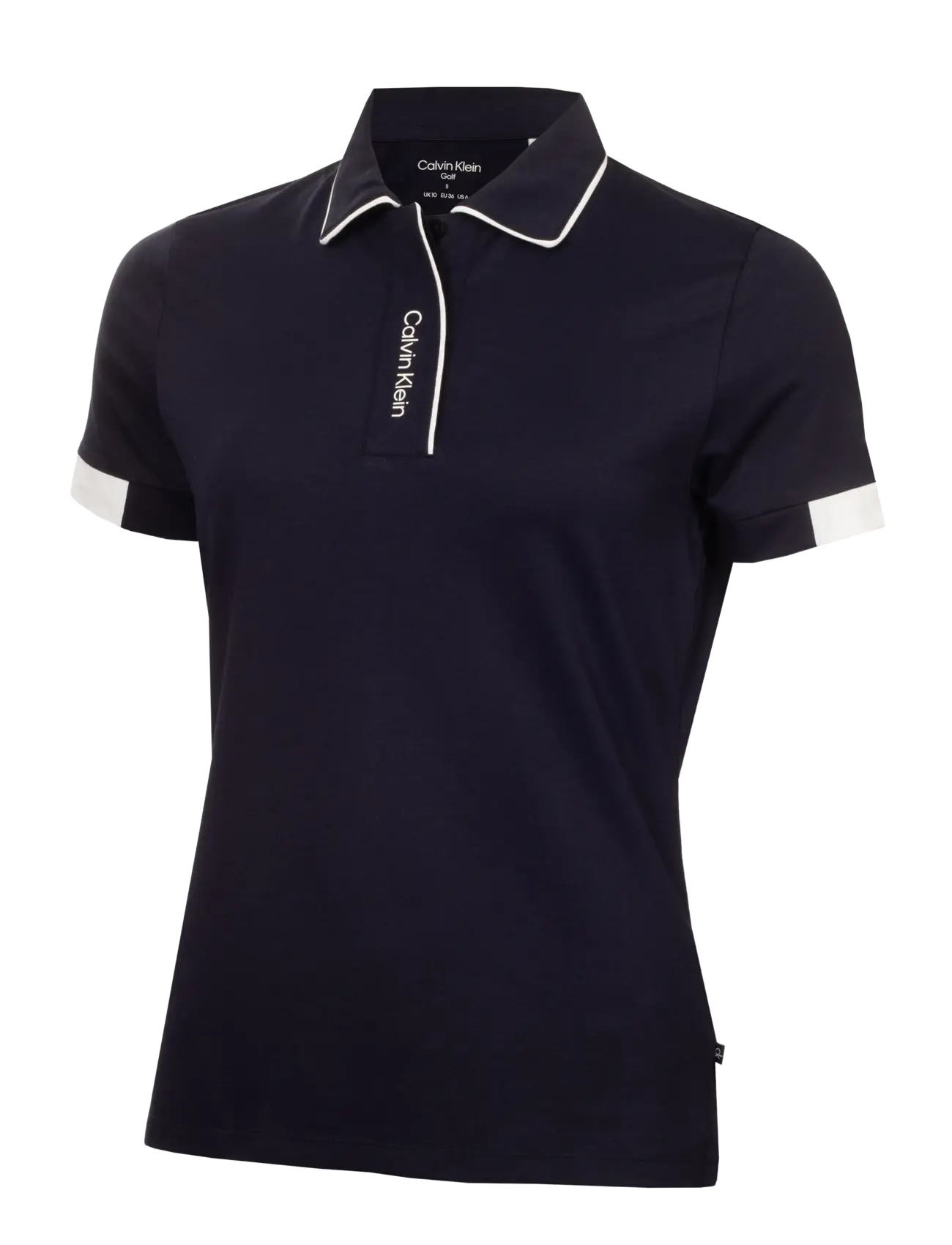 CALVIN KLEIN GOLF Destin S/S Polo Navy - 10 - Damen
