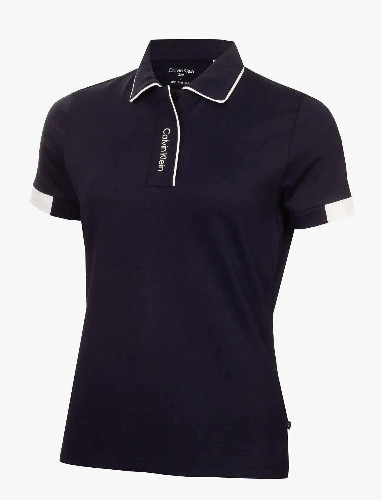 Calvin Klein Golf - DESTIN S/S POLO - oberteile & t-shirts - navy - 1