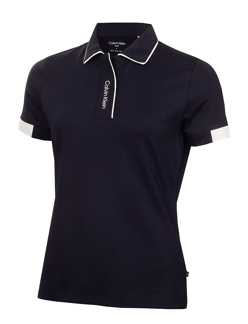 Calvin Klein Golf - DESTIN S/S POLO - oberteile & t-shirts - navy - 1