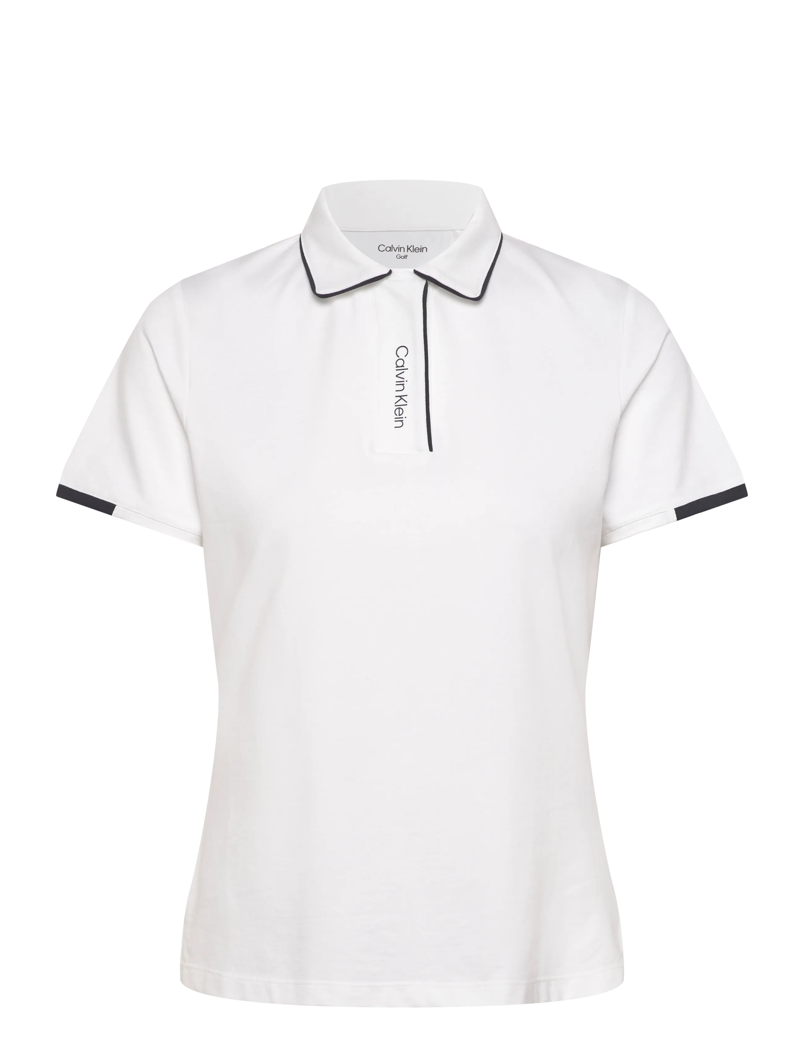 Calvin Klein Golf DESTIN S/S POLO - Kleding - WHITE / white