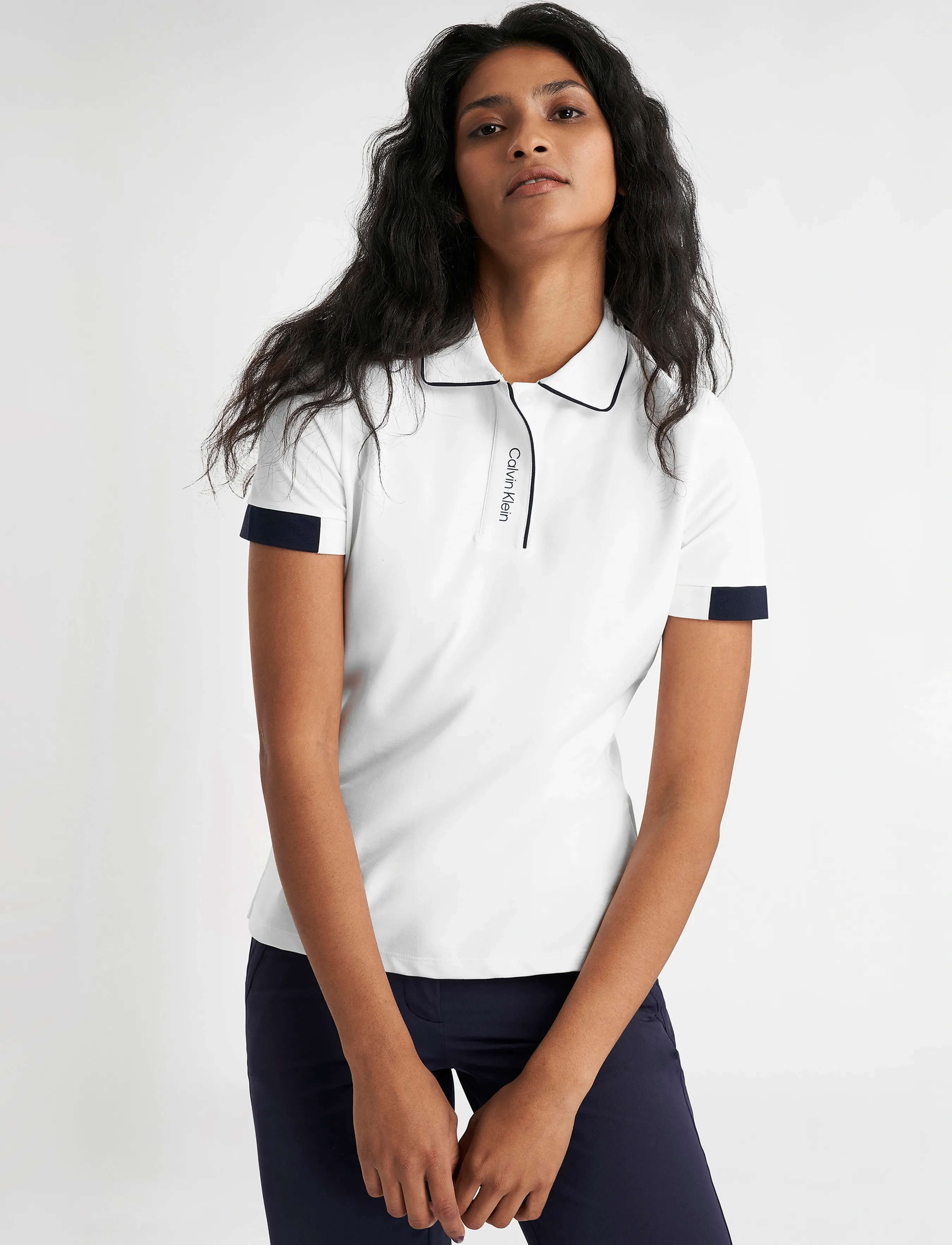 Calvin Klein Golf - DESTIN S/S POLO - polos - white - 5