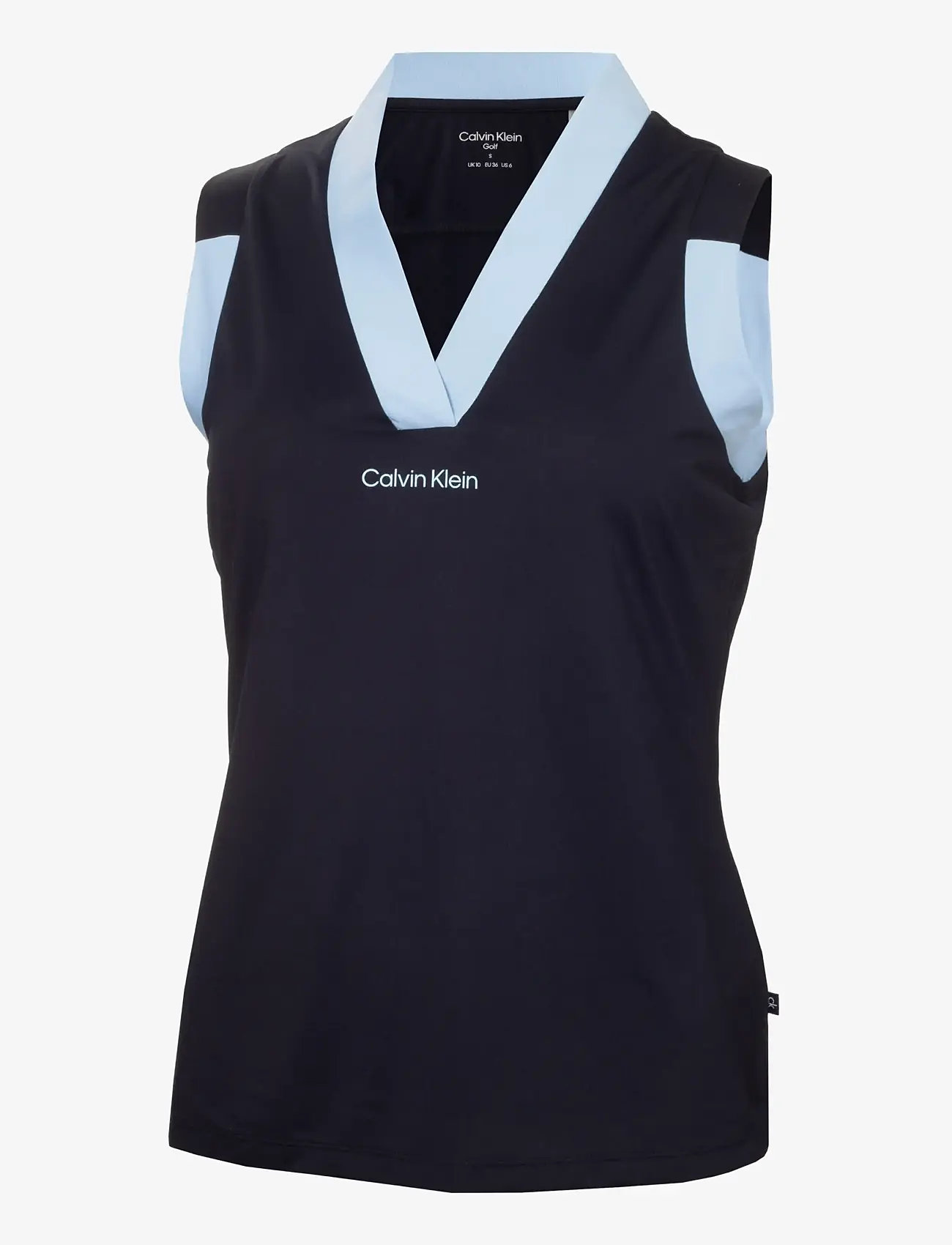 Calvin Klein Golf - JUNO JERSEY S/LESS POLO - koszulki polo - navy - 1