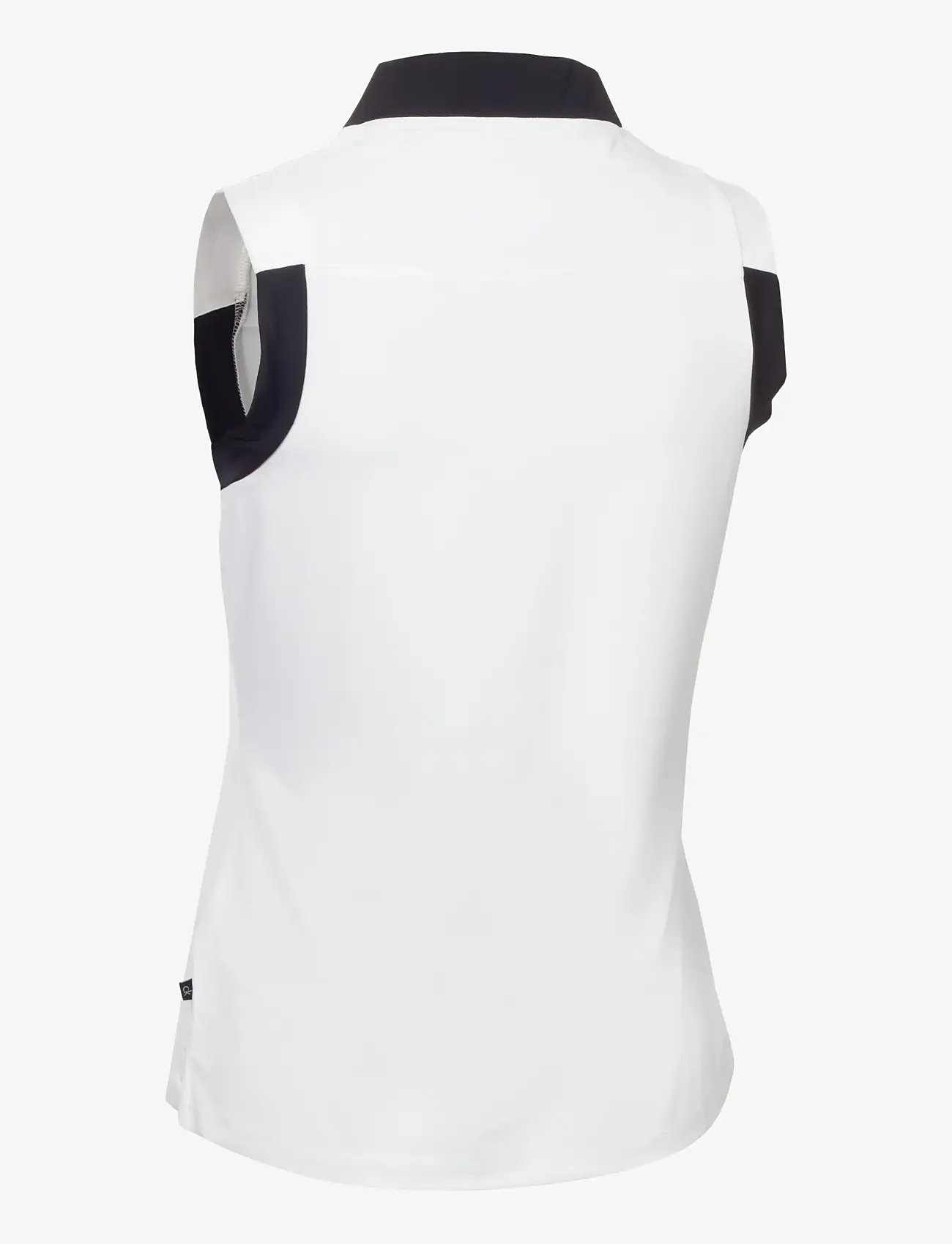 Calvin Klein Golf - JUNO JERSEY S/LESS POLO - oberteile & t-shirts - white - 2