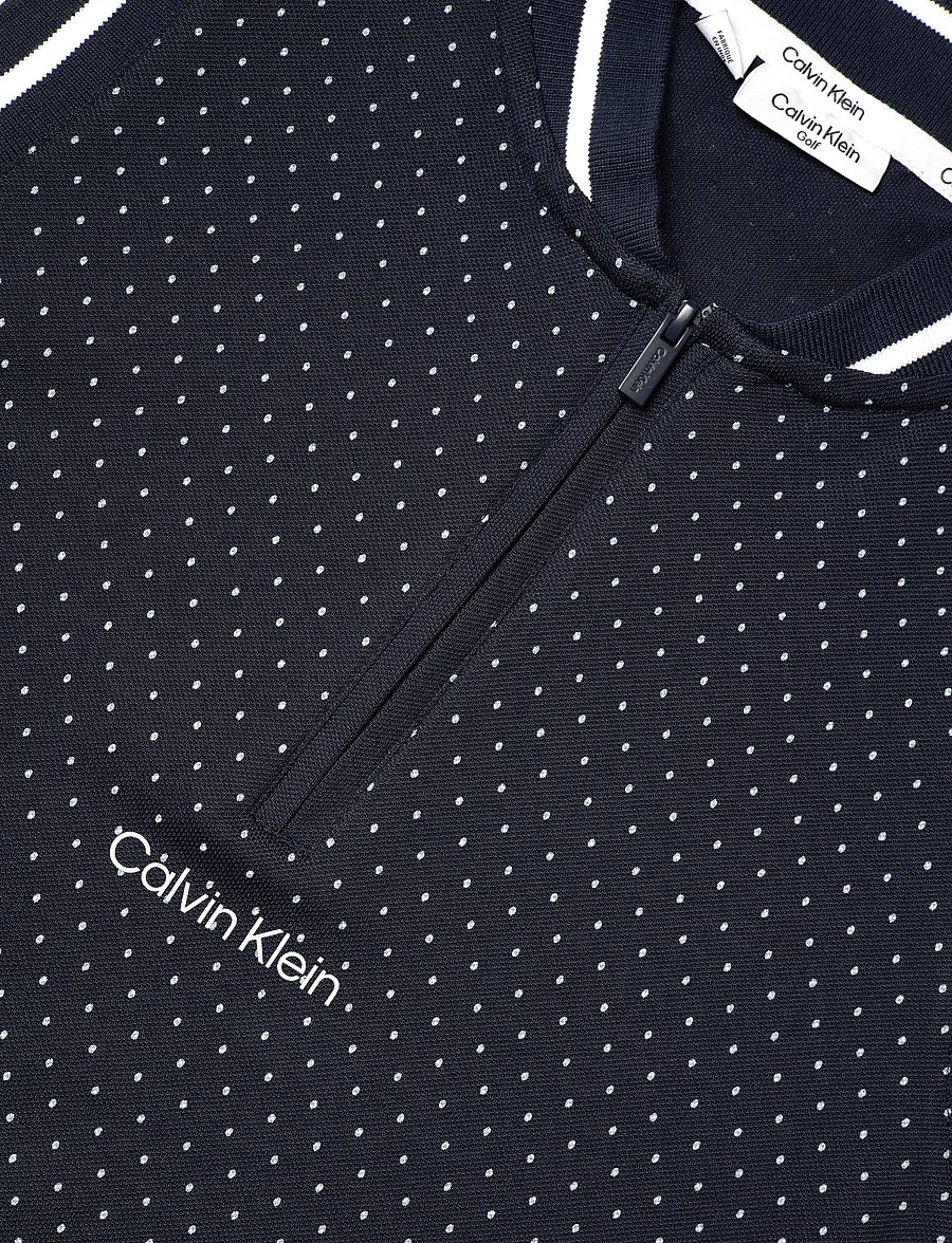 Calvin Klein Golf - CAMILLA PRINTED S/LESS POLO - toppar & t-shirts - navy - 2