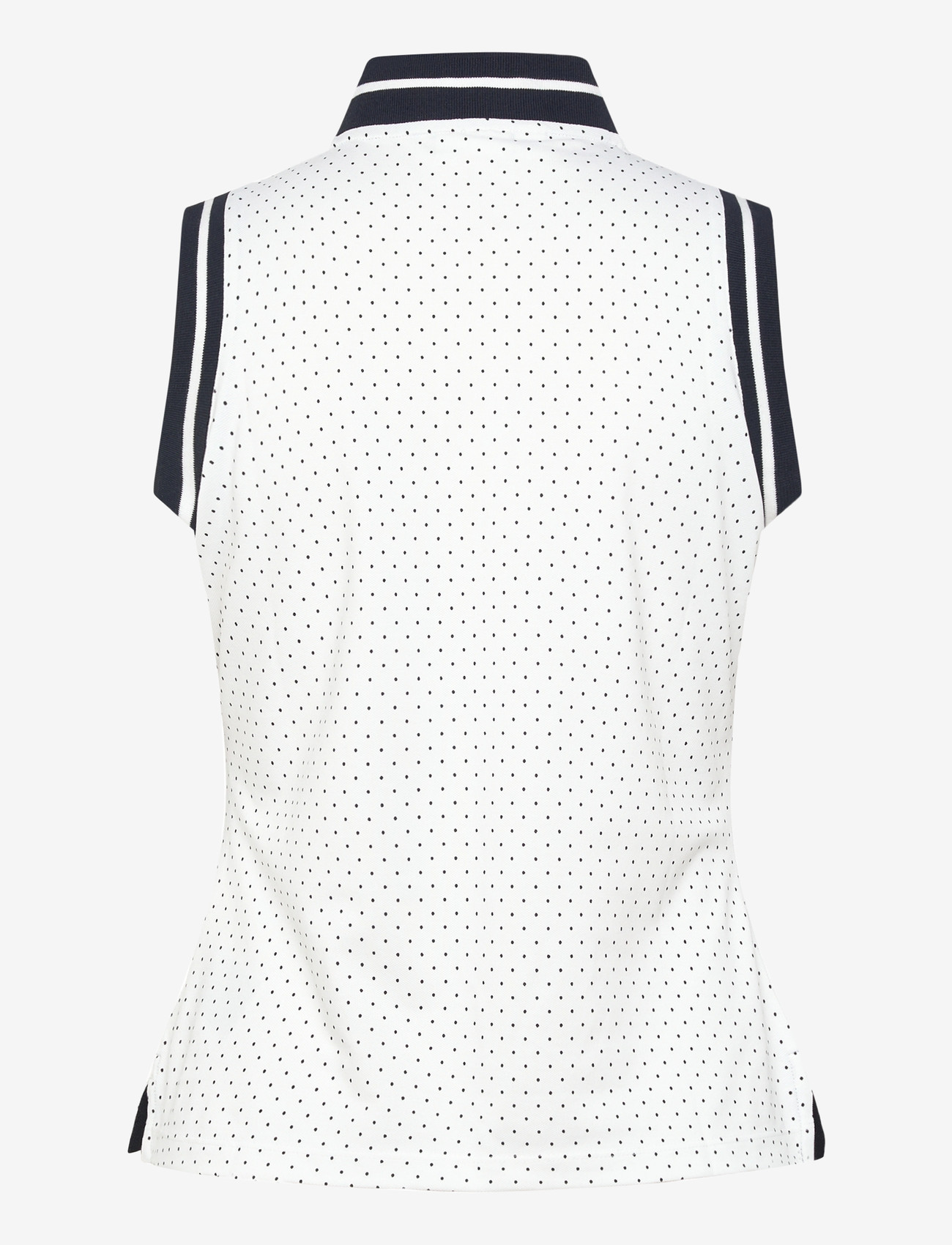 Calvin Klein Golf - CAMILLA PRINTED S/LESS POLO - oberteile & t-shirts - white - 1