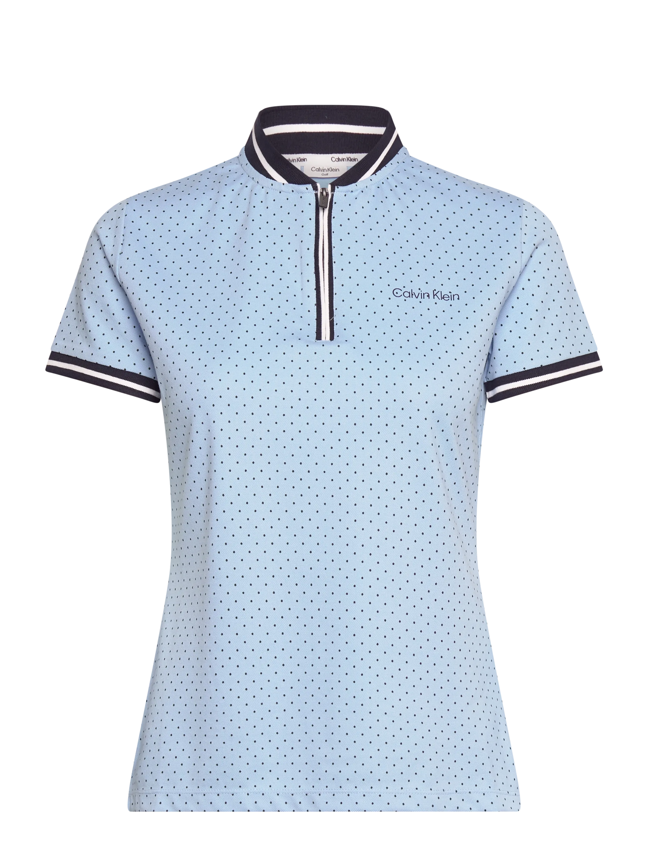 Calvin Klein Golf CAMILLA PRINTED S/S POLO - Calvin Klein Golf - BLUEBELL / blue