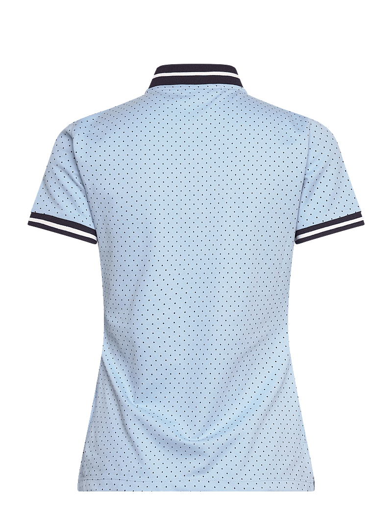 Calvin Klein Golf - CAMILLA PRINTED S/S POLO - alussärgid ja t-särgid - bluebell - 1