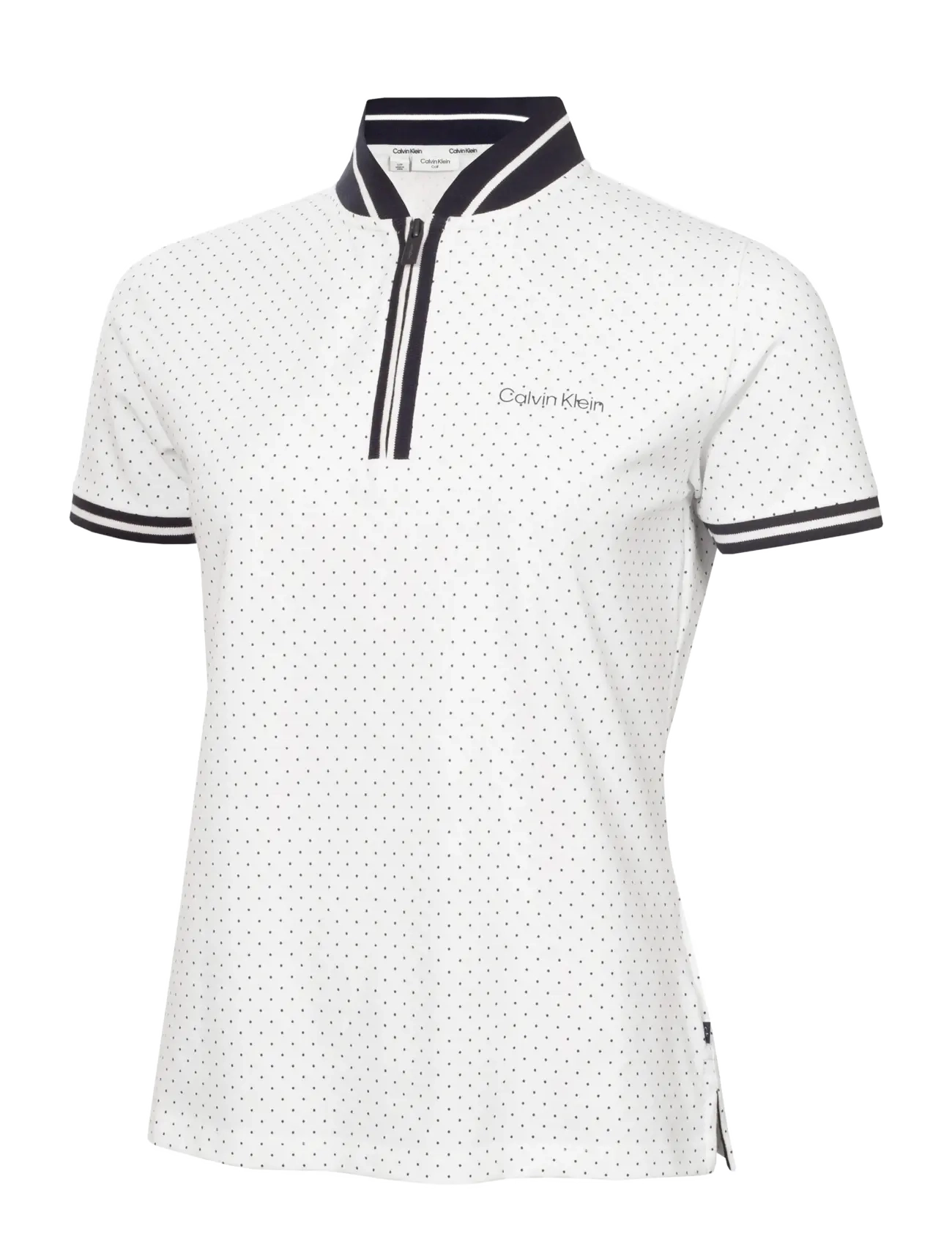 CALVIN KLEIN GOLF Camilla Printed S/S Polo Weiß - S - Damen