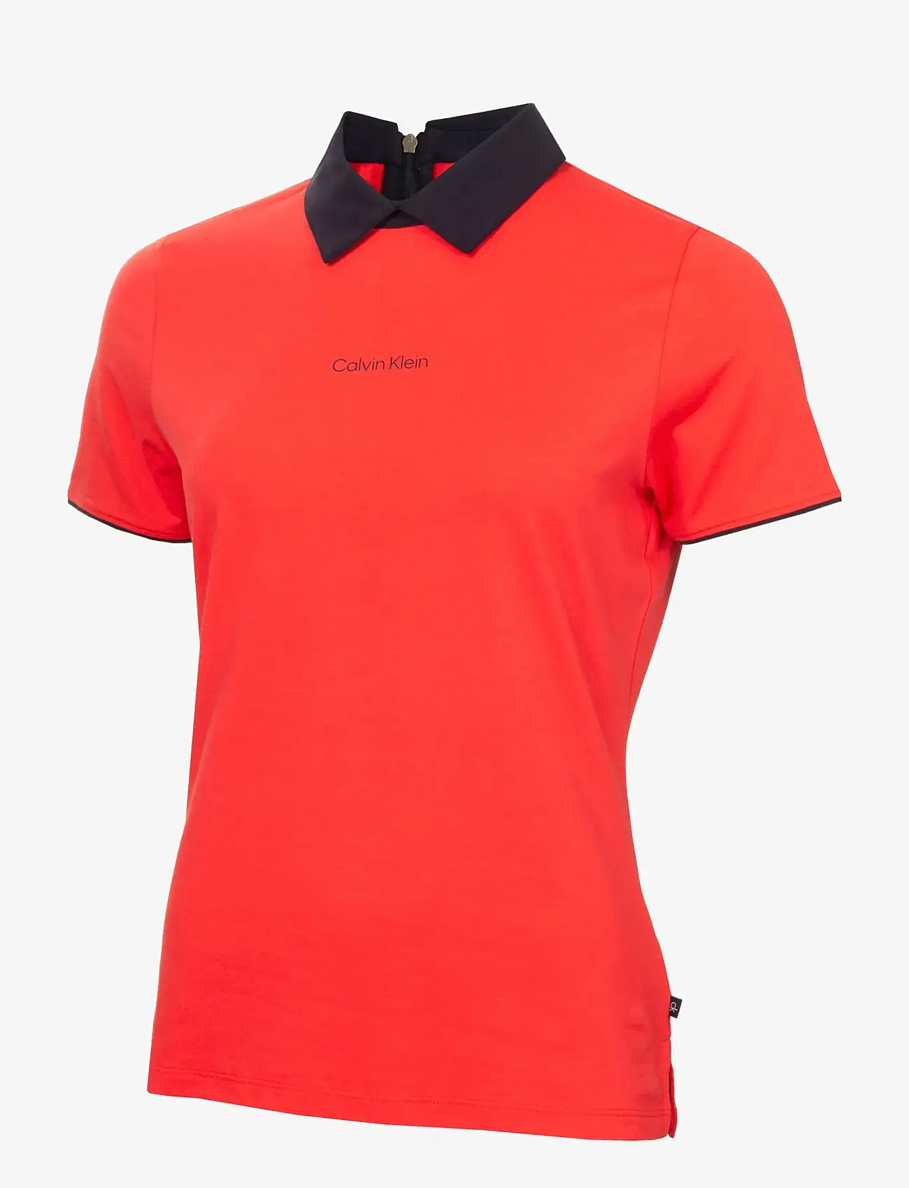 Calvin Klein Golf - BROOKE S/S POLO - toppe & t-shirts - coral red - 1