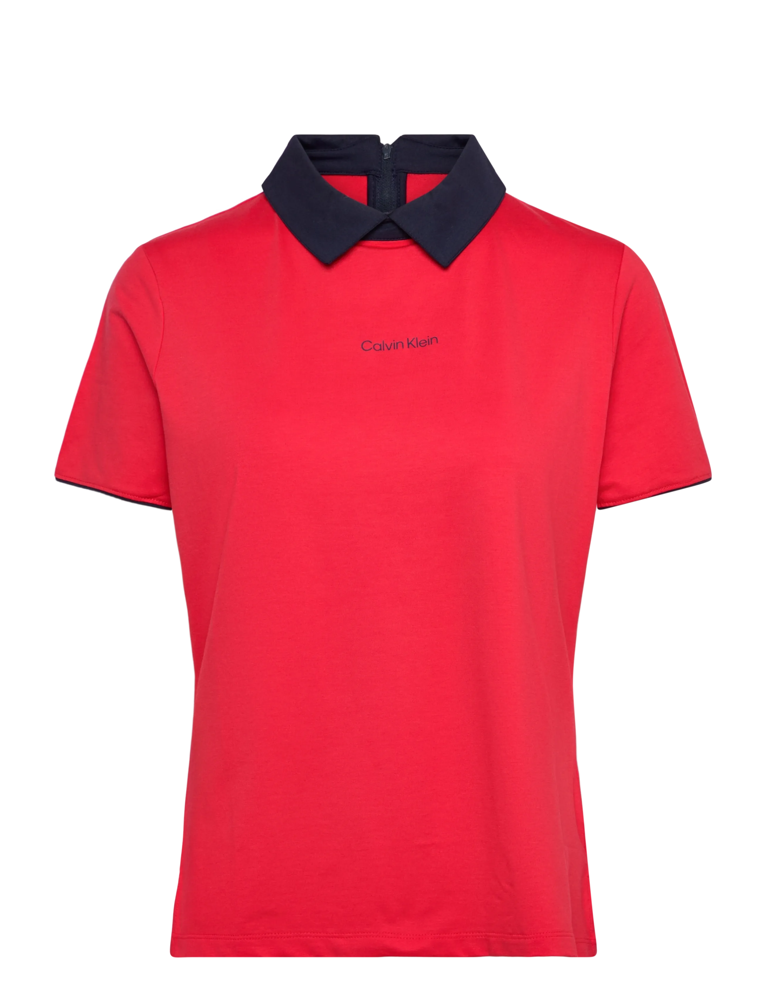 Calvin Klein Golf BROOKE S/S POLO - T-shirts & Toppar - CORAL RED / red