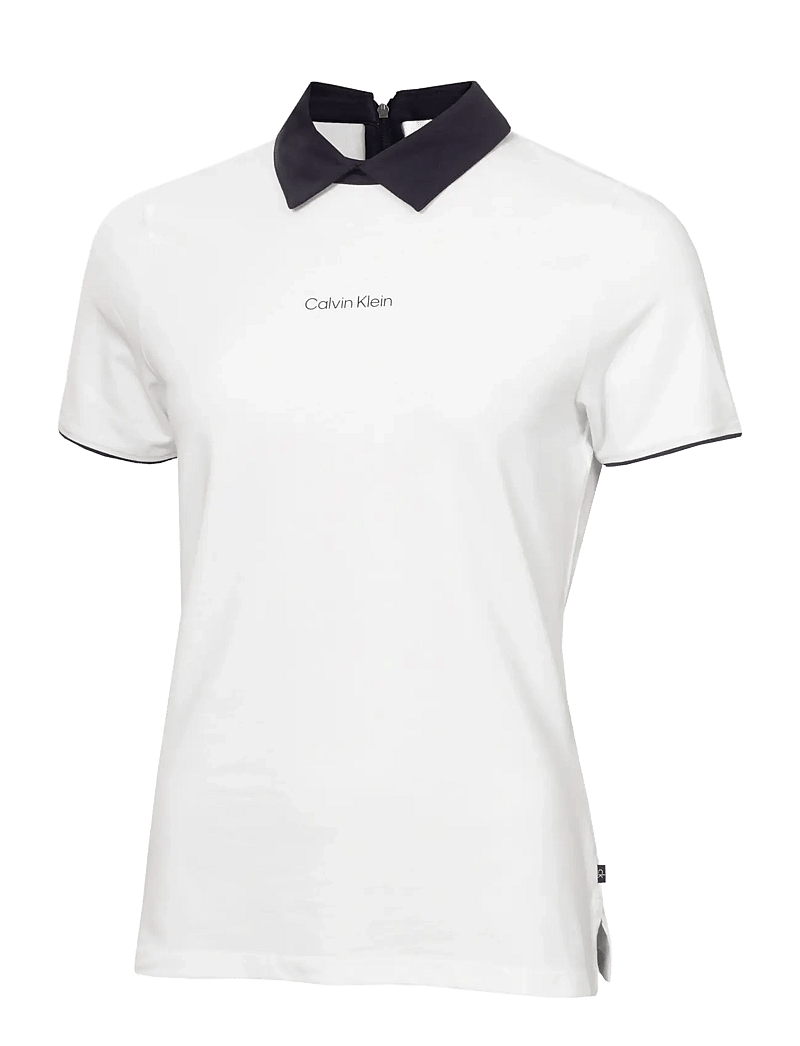 Calvin Klein Golf - BROOKE S/S POLO - alussärgid ja t-särgid - white - 1