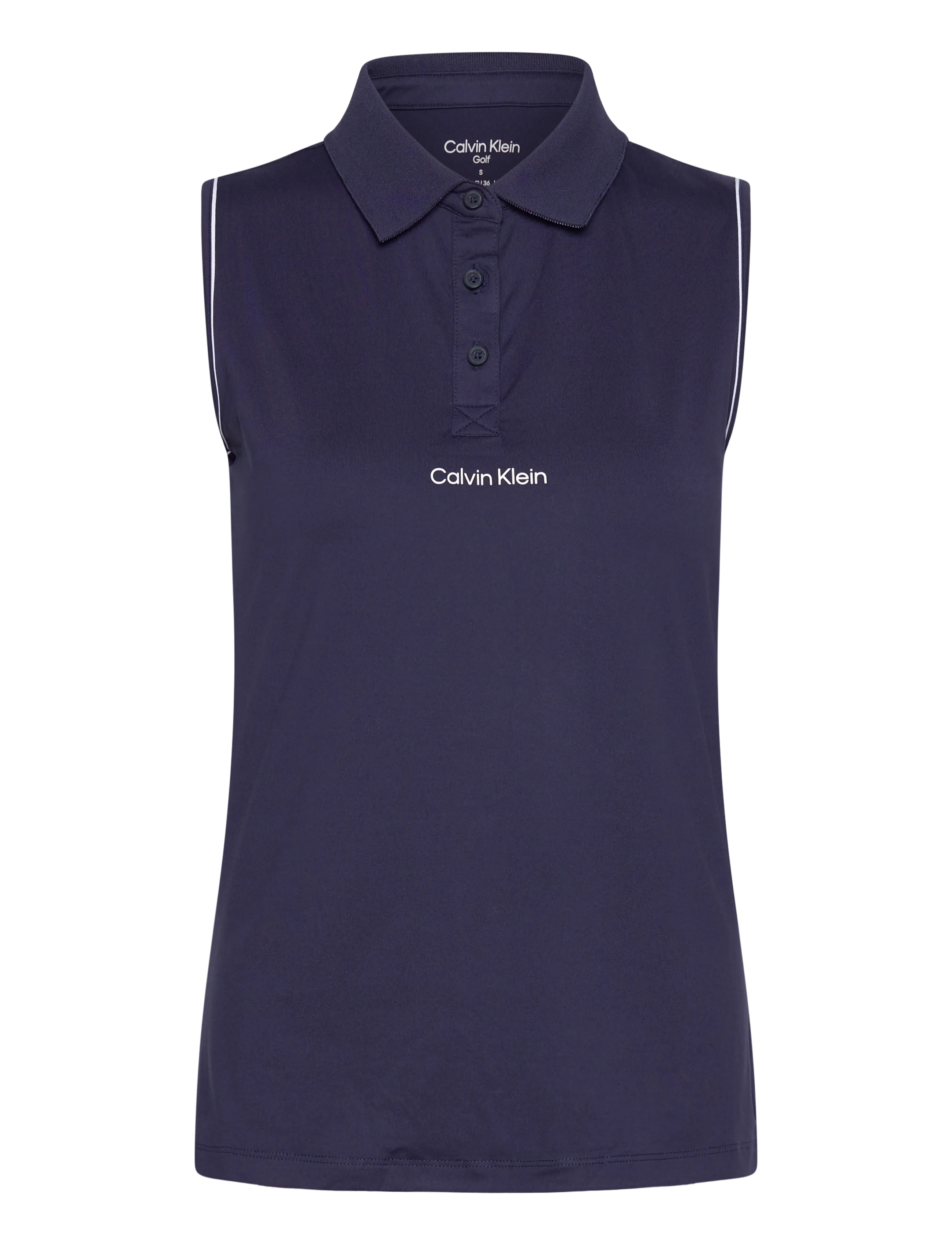 Calvin Klein Golf MANELLE S/LESS POLO - Calvin Klein Golf - NAVY / navy