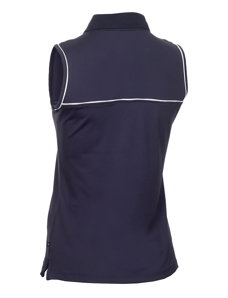 Calvin Klein Golf - MANELLE S/LESS POLO - alussärgid ja t-särgid - navy - 2