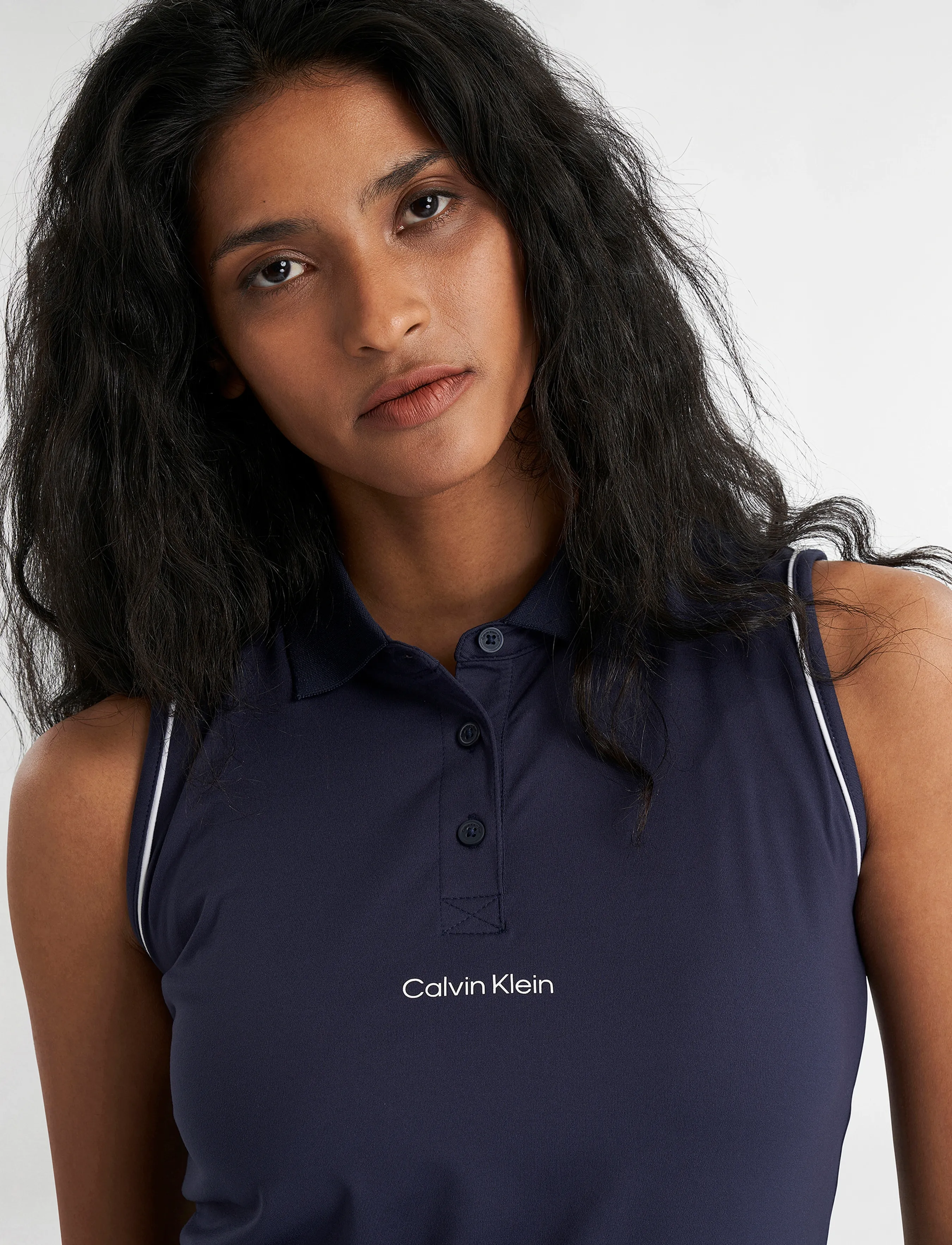 Calvin Klein Golf - MANELLE S/LESS POLO - poloer - navy - 4