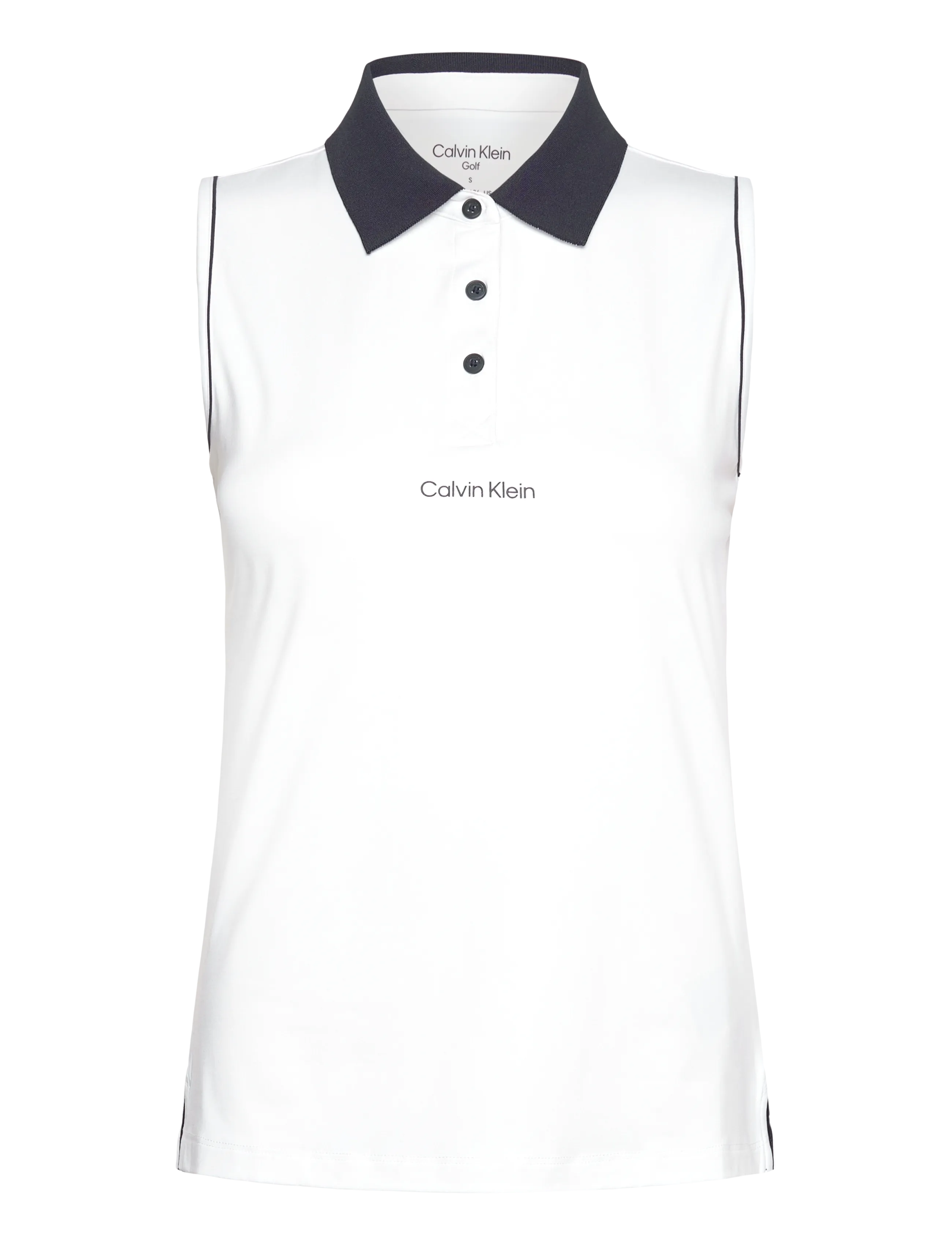 Calvin Klein Golf MANELLE S/LESS POLO - Calvin Klein Golf - WHITE / white