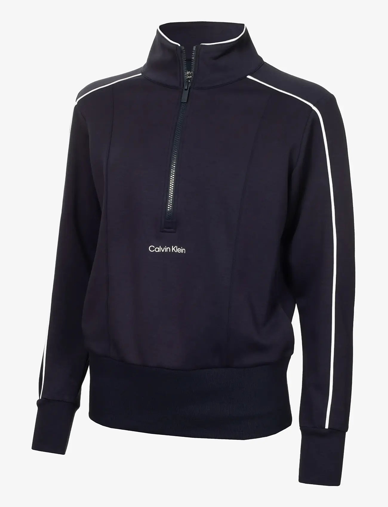 Calvin Klein Golf - QUINTA QUARTER ZIP TOP - alussärgid - navy - 1