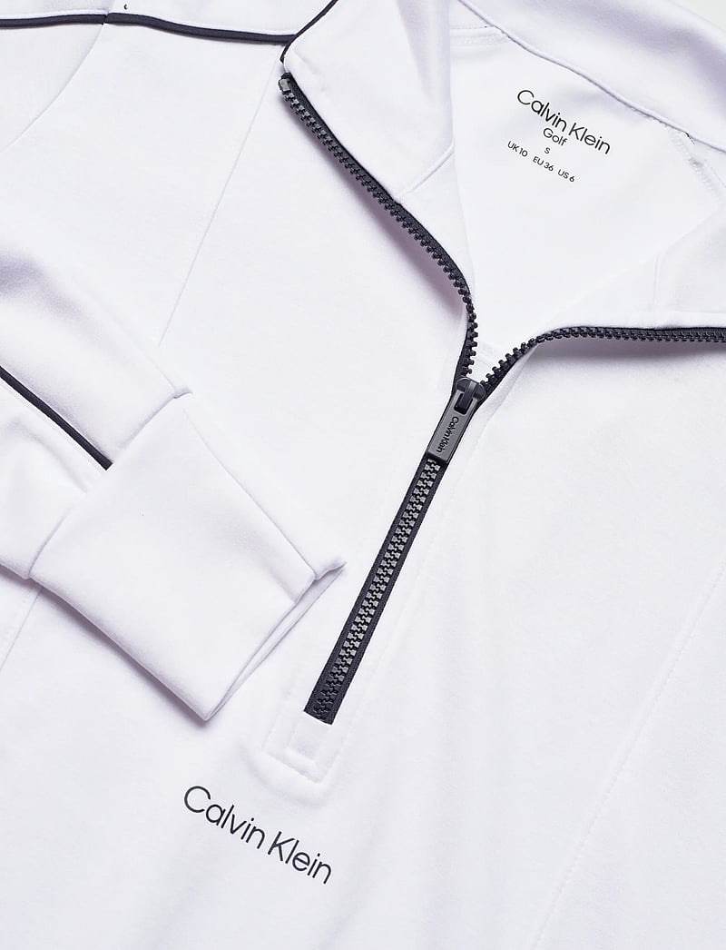 Calvin Klein Golf - QUINTA QUARTER ZIP TOP - langarmshirts - white - 2