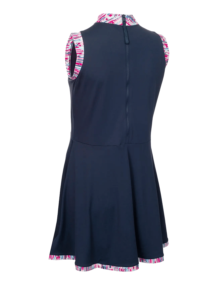 Calvin Klein Golf - CARMEN MOCK NECK DRESS - kleider & röcke - navy - 2