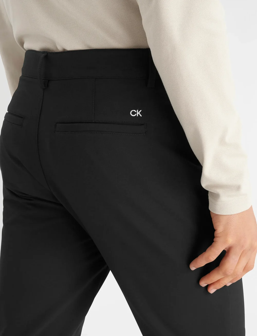 Calvin Klein Golf - WINTER GENIUS STRETCH TROUSER - golfhosen - black - 4