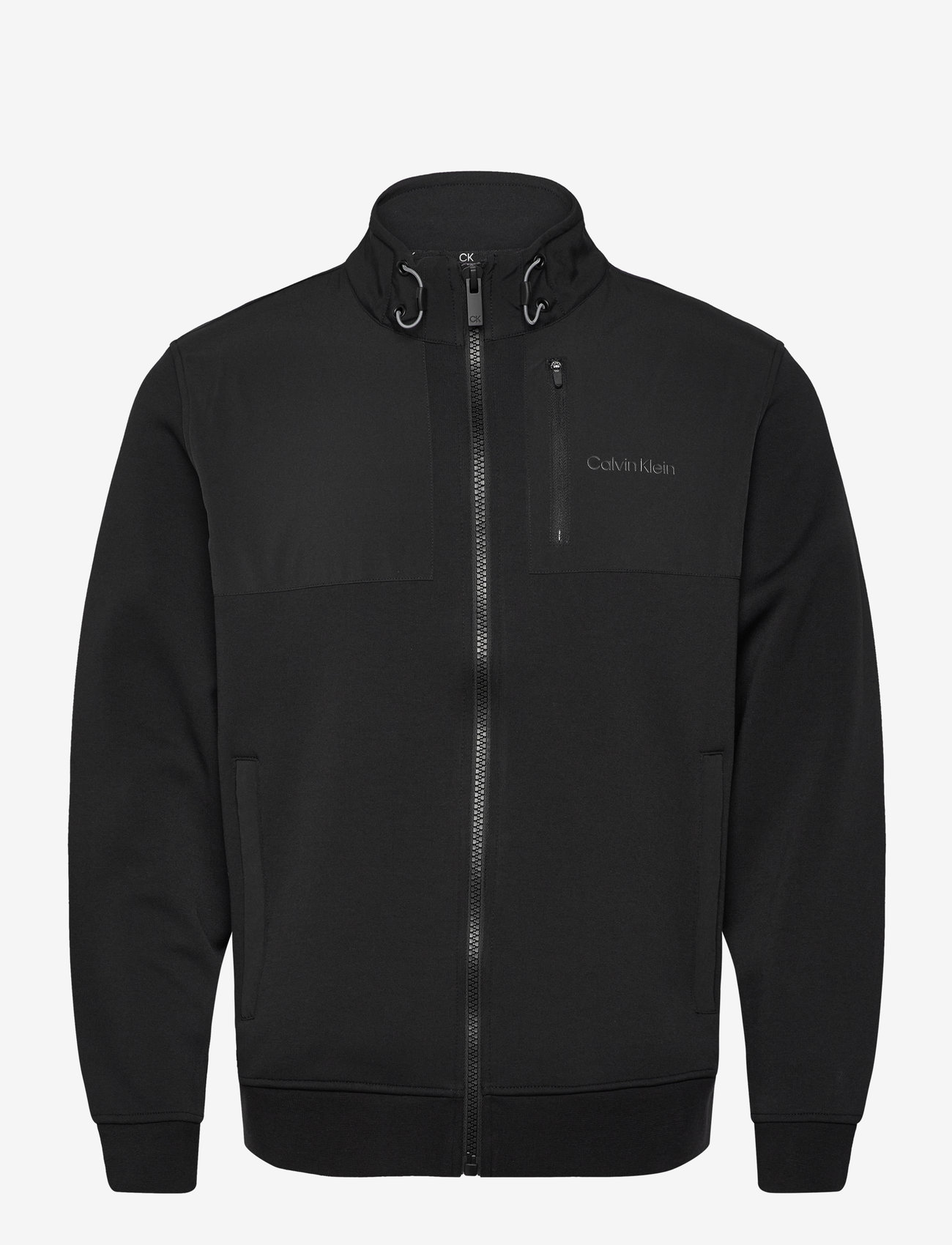 Calvin Klein Golf - HYPER TECH FULL ZIP SWEATSHIRT - black - 0