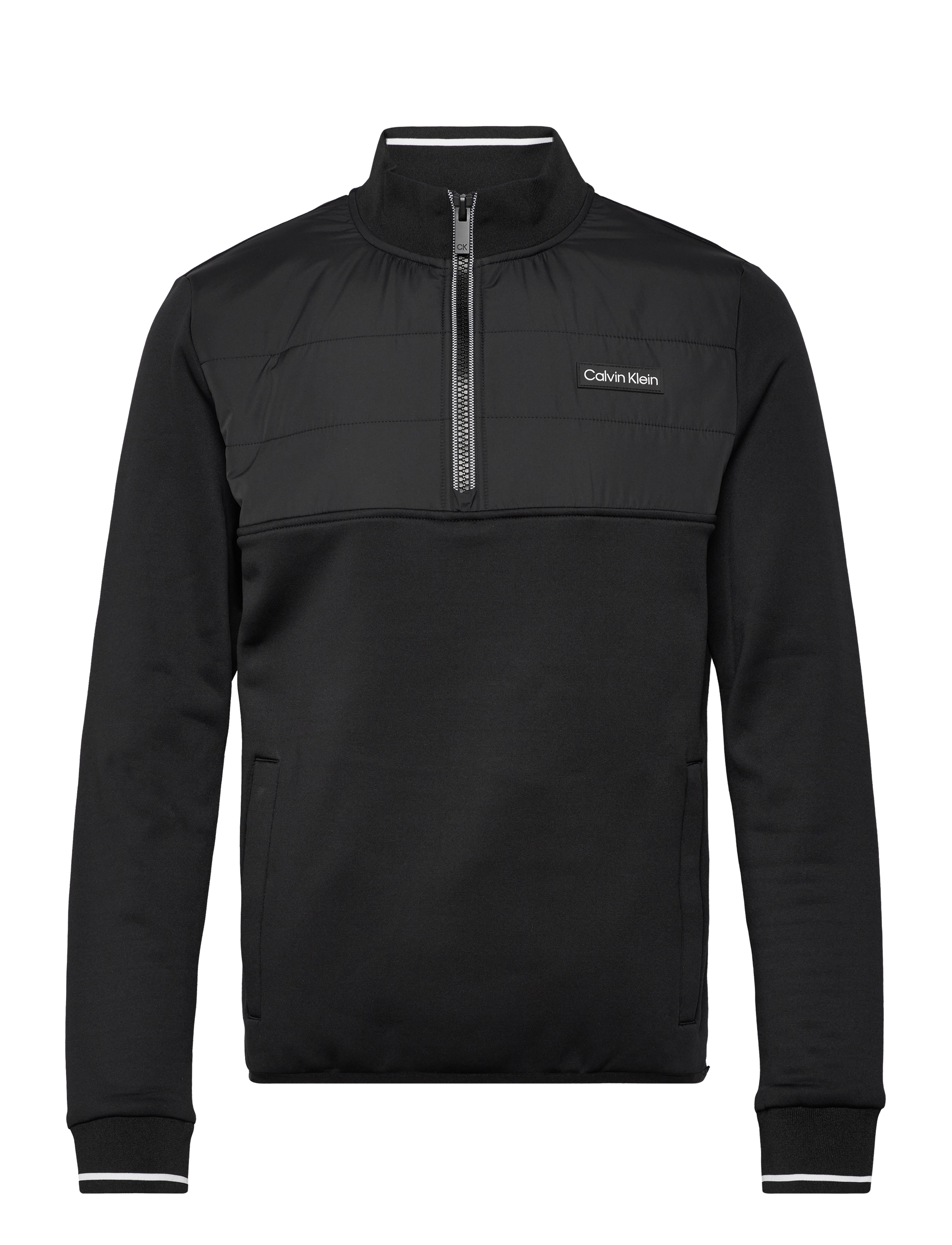 Calvin Klein Golf - BAYLOR CREEK HYBRID HALF ZIP - black - 1