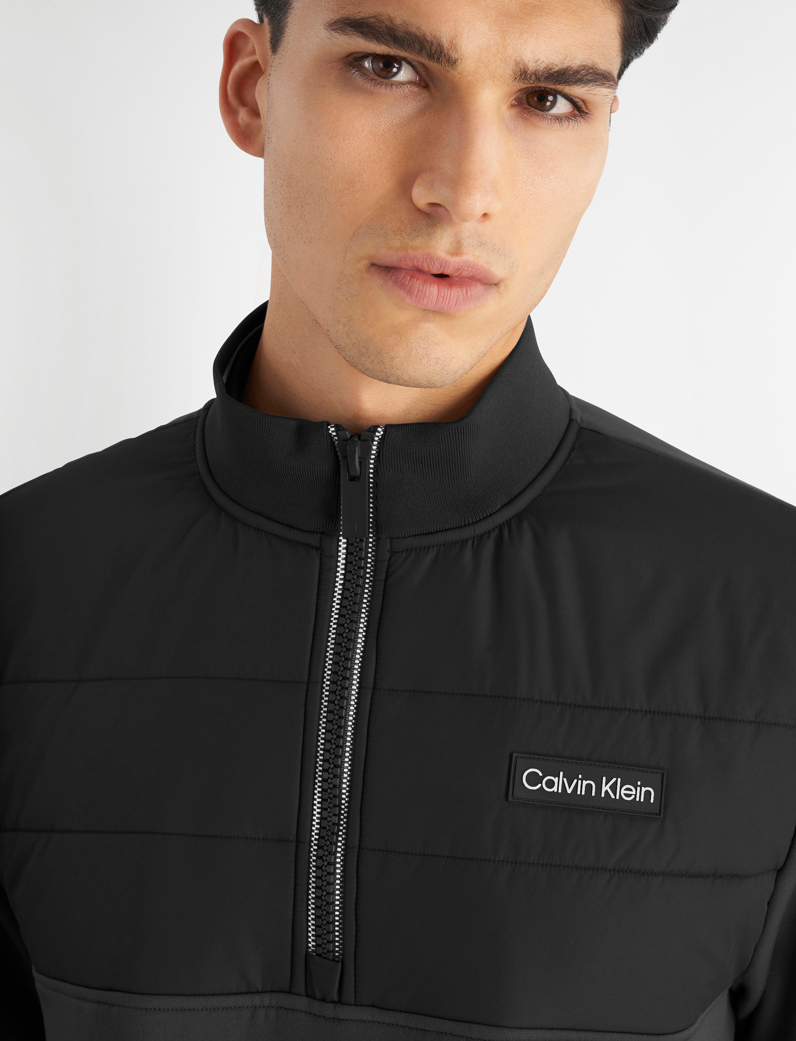 Calvin Klein Golf - BAYLOR CREEK HYBRID HALF ZIP - black - 4