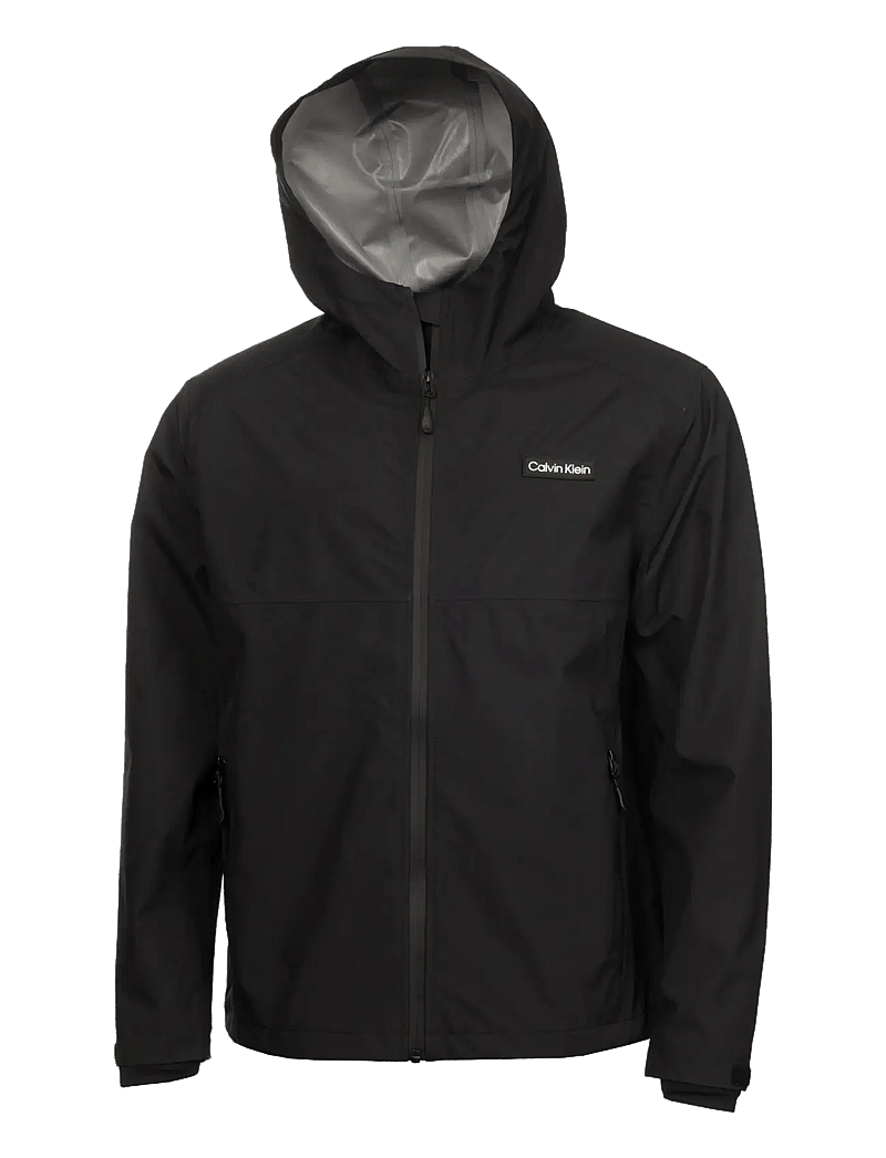 Calvin Klein Golf - FEATHER DRY 15K HOODED WATERPROOF JACKET - golf-jacken - black - 1