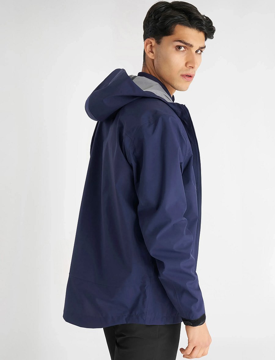 Calvin Klein Golf - FEATHER DRY 15K HOODED WATERPROOF JACKET - golfjakker - navy - 2