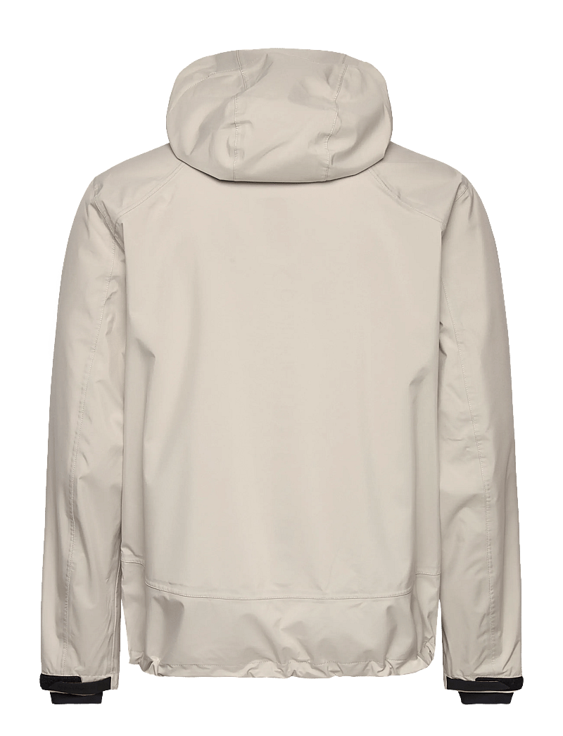 Calvin Klein Golf - FEATHER DRY 15K HOODED WATERPROOF JACKET - golfjackor - sand - 1