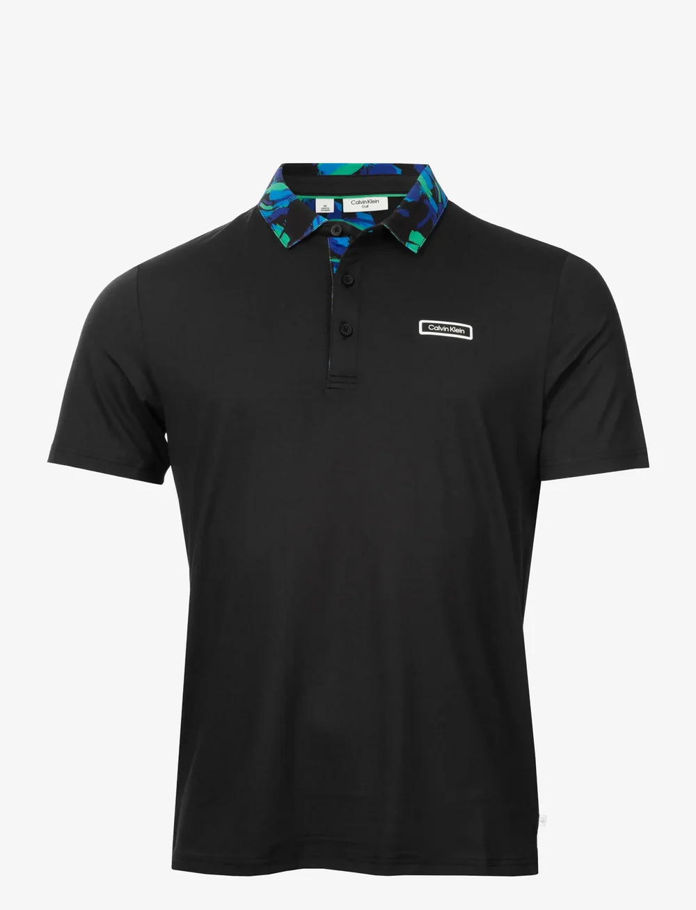 Calvin Klein Golf - SEABURY POLO - toppar & t-shirts - blk - 0