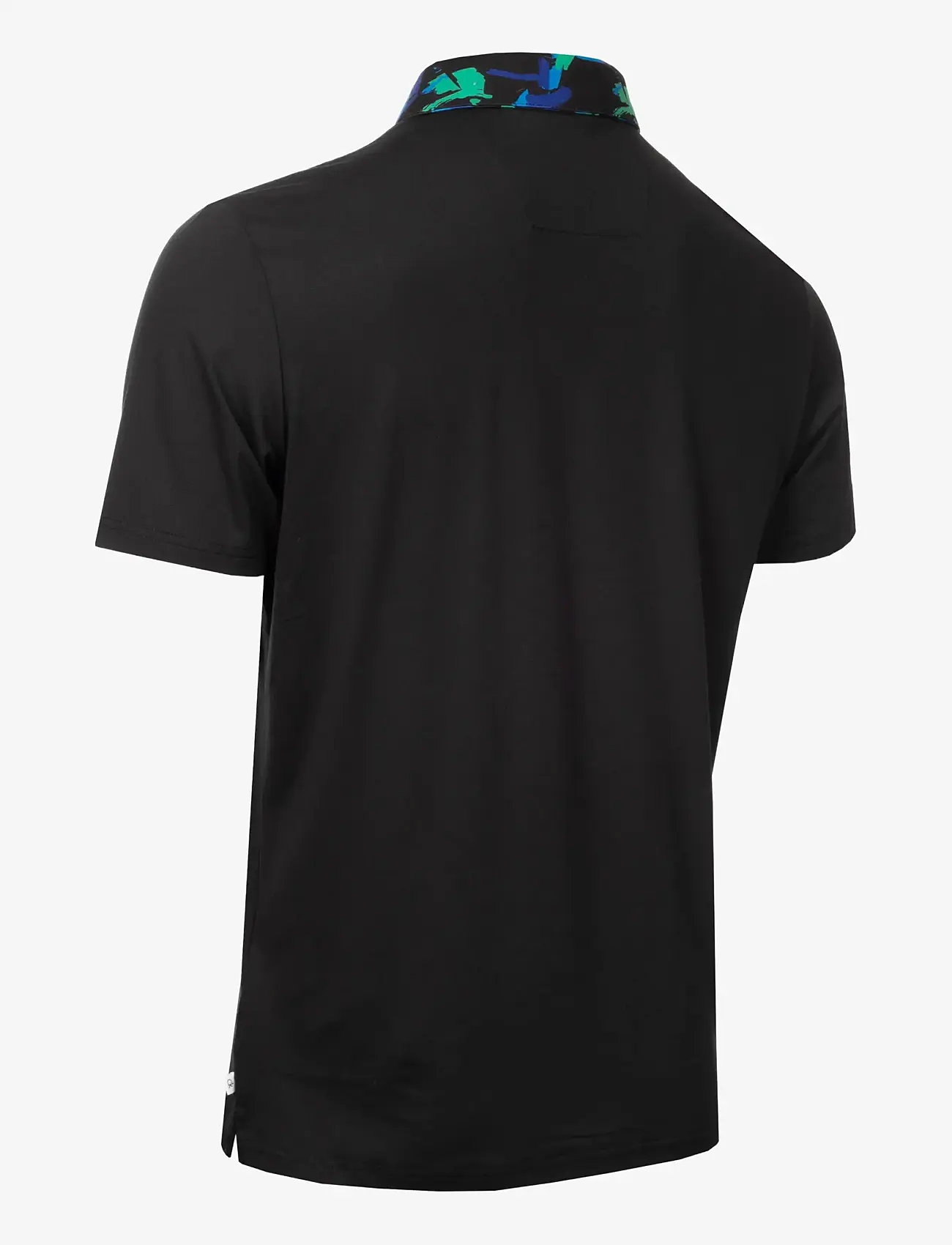 Calvin Klein Golf - SEABURY POLO - toppar & t-shirts - blk - 1