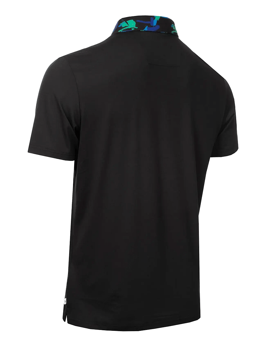 Calvin Klein Golf - SEABURY POLO - oberteile & t-shirts - blk - 1